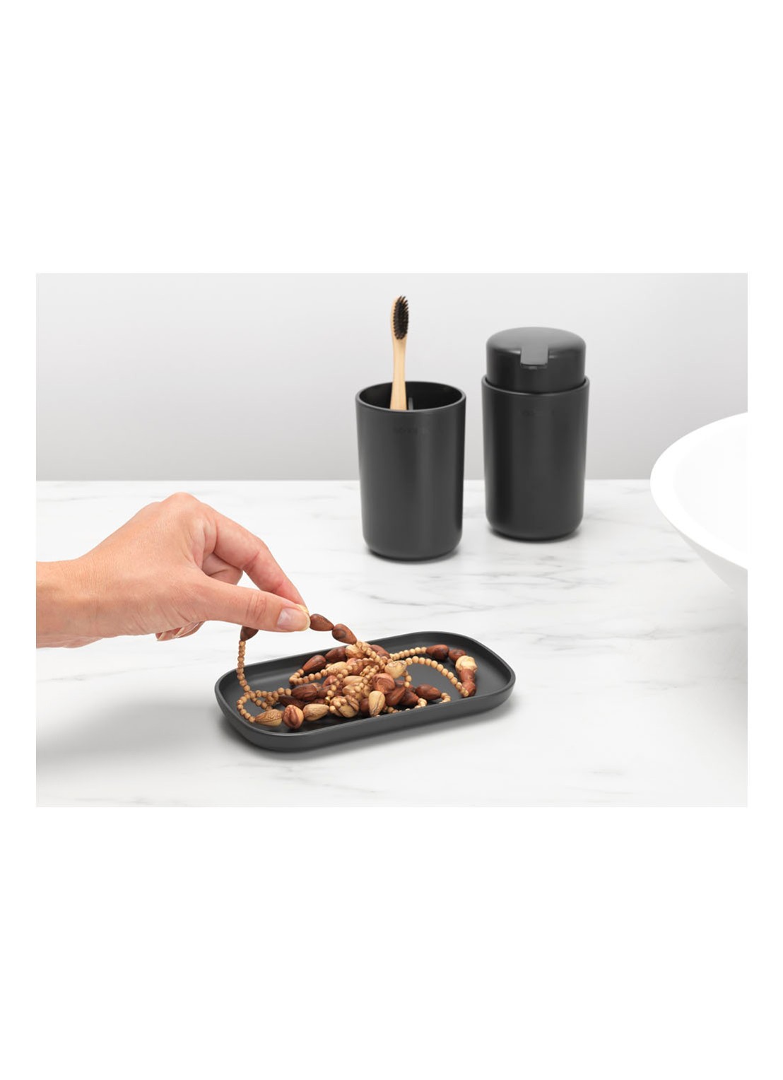 Brabantia ReNew badkameraccessoires set van 3 - detail 7 antraciet