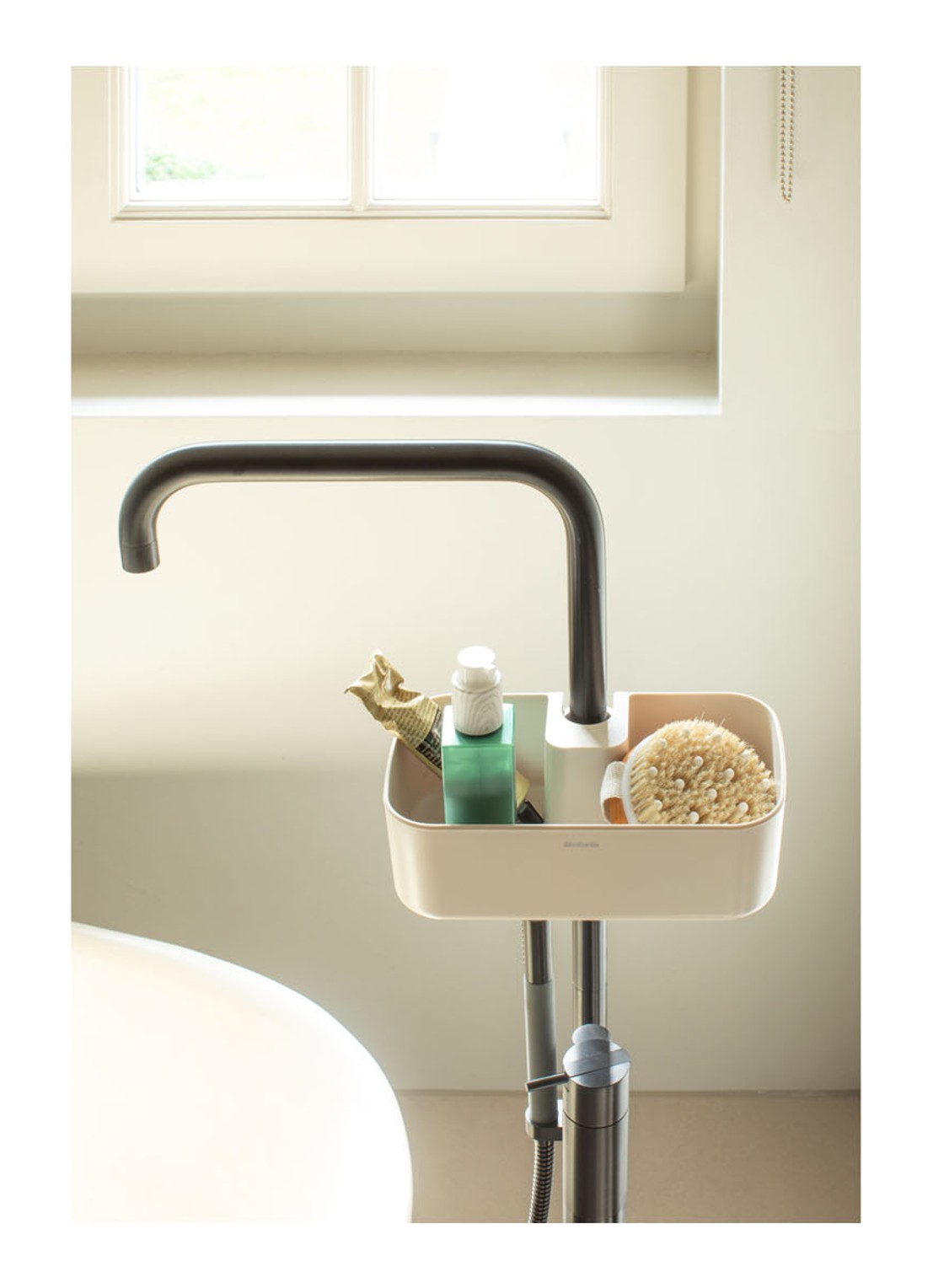 Brabantia ReNew Douche Caddy  - voorkant 2 beige