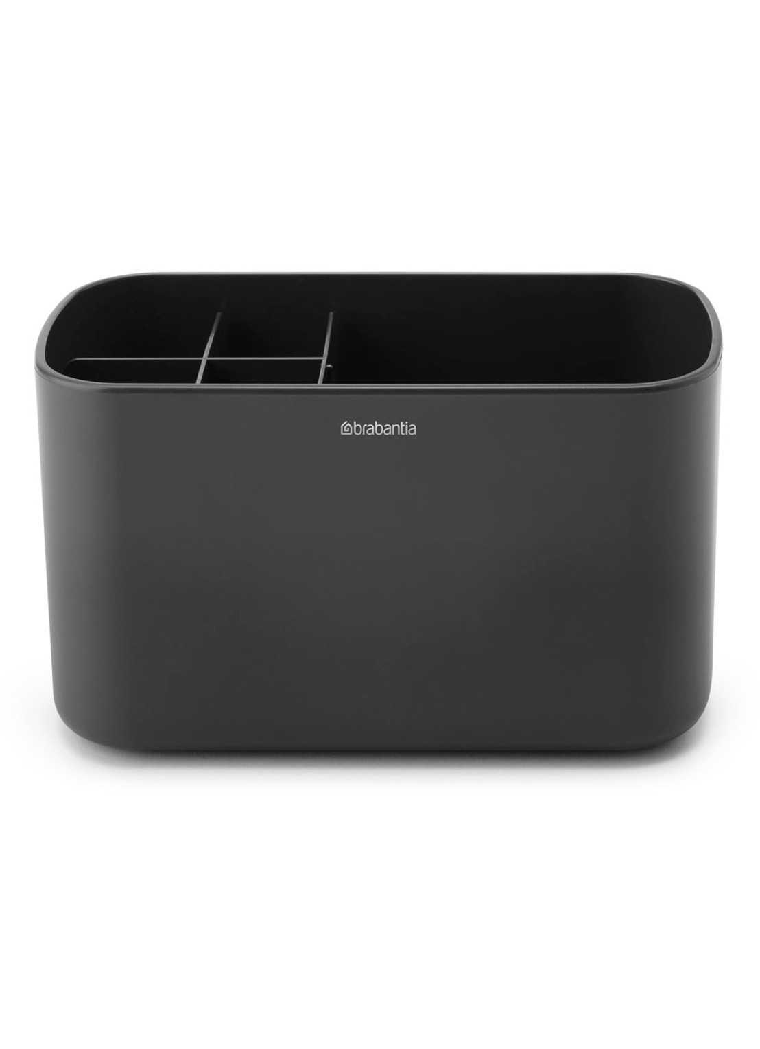 Brabantia ReNew opbergdoos 19,7 cm - voorkant 6 antraciet