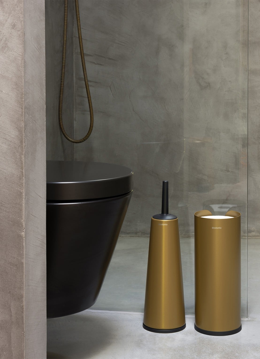 Brabantia ReNew toiletrolhouder - detail 6 goud