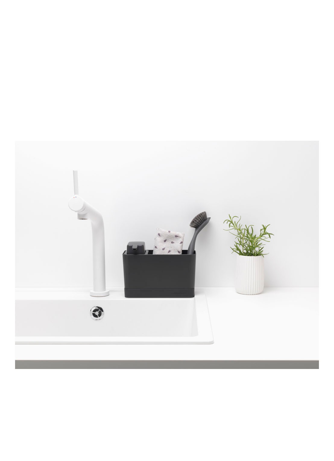 Brabantia SinkSide aanrecht organizer 2-delig - detail 5 antraciet