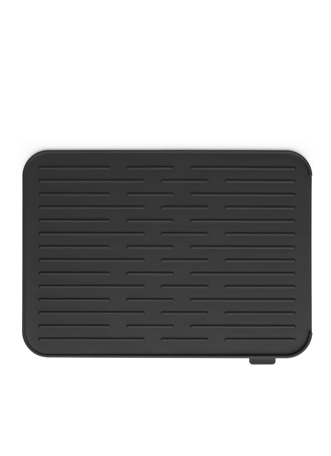 Brabantia SinkSide afdruipmat van silicone - voorkant donkergrijs