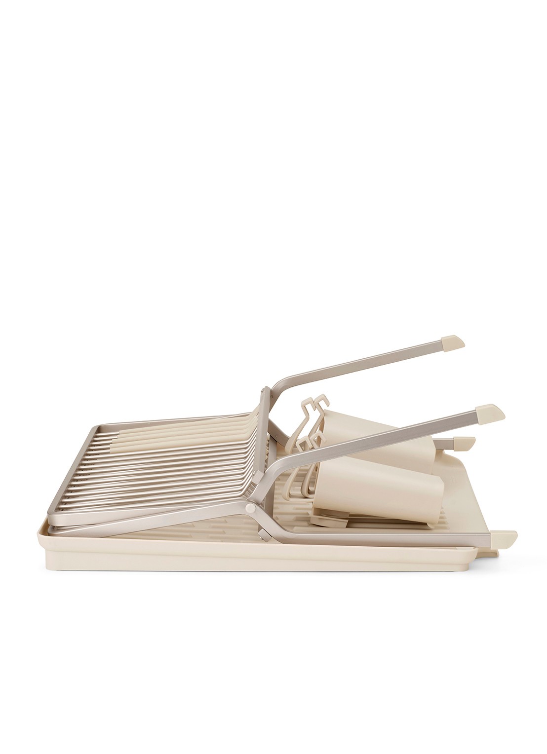 Brabantia SinkSide afdruiprek met bestekhouder - detail 2 beige