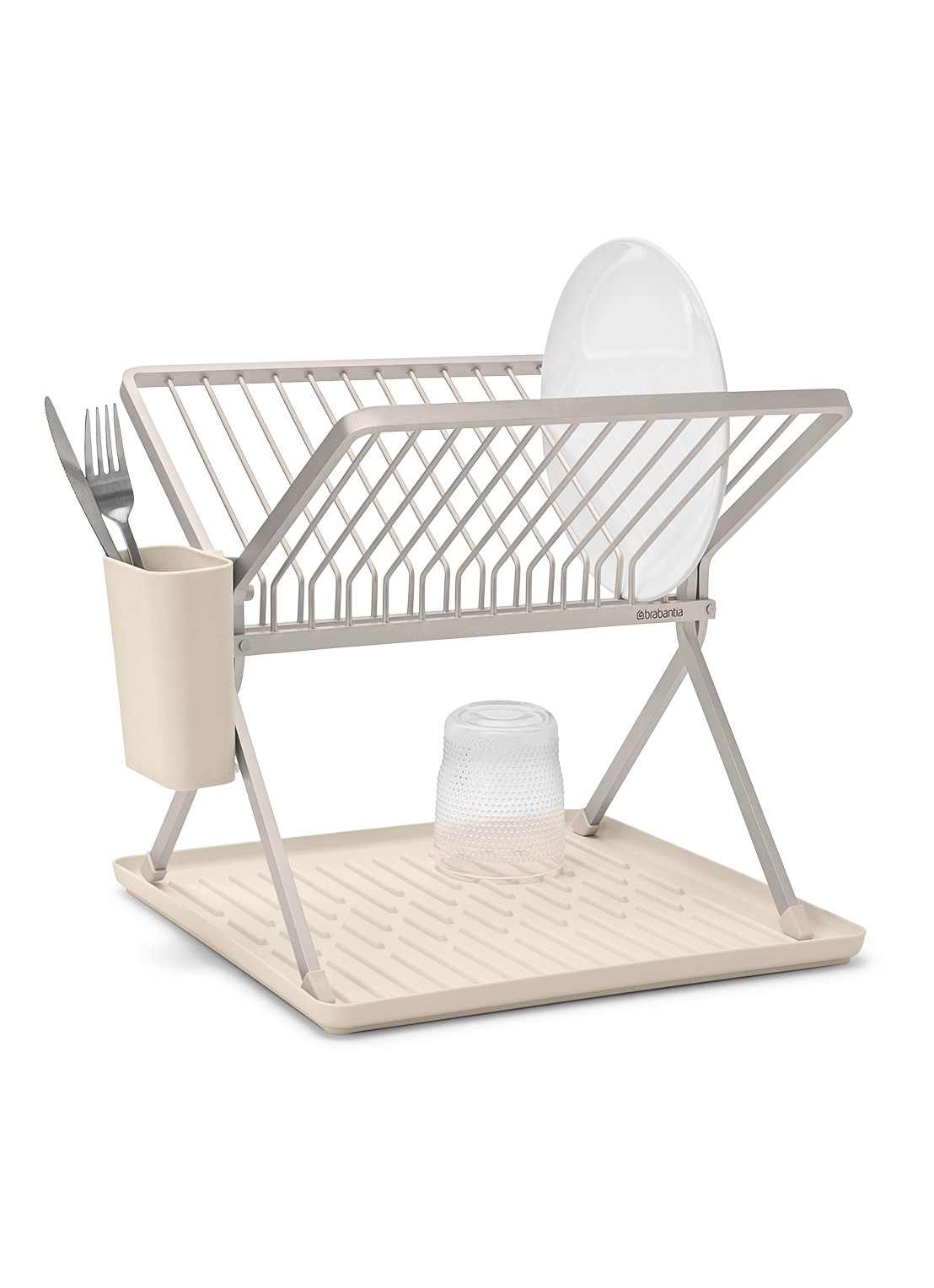 Brabantia SinkSide afdruiprek - voorkant beige