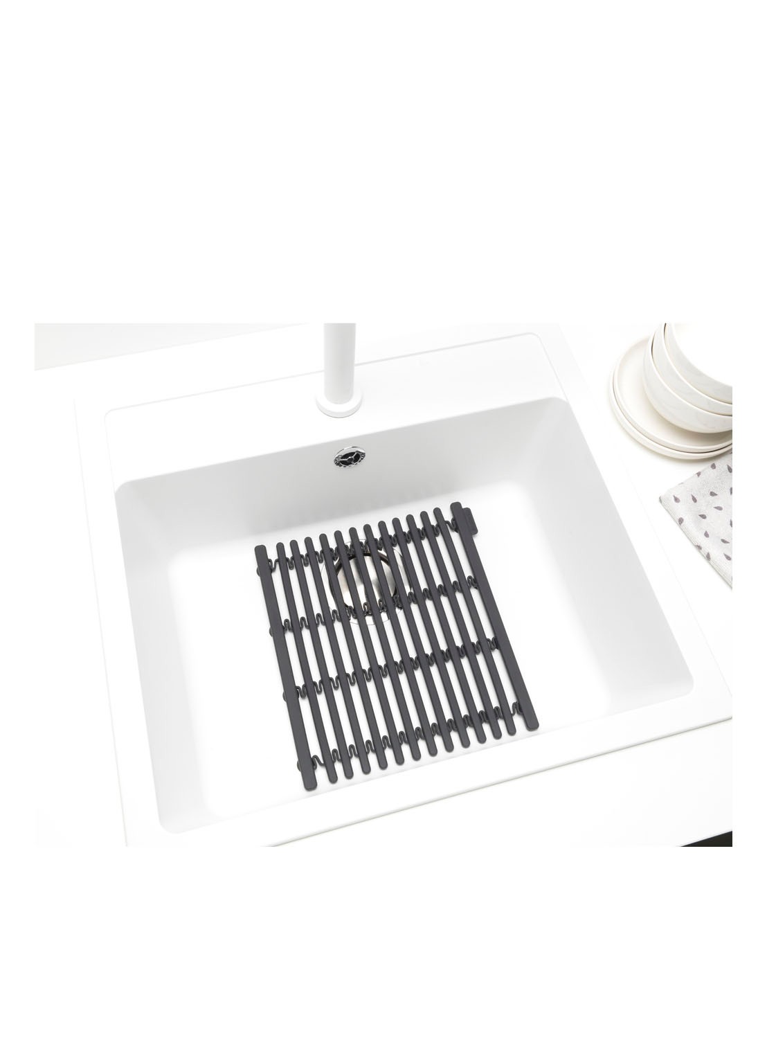 Brabantia SinkSide gootsteenmat  - detail 4 donkergrijs