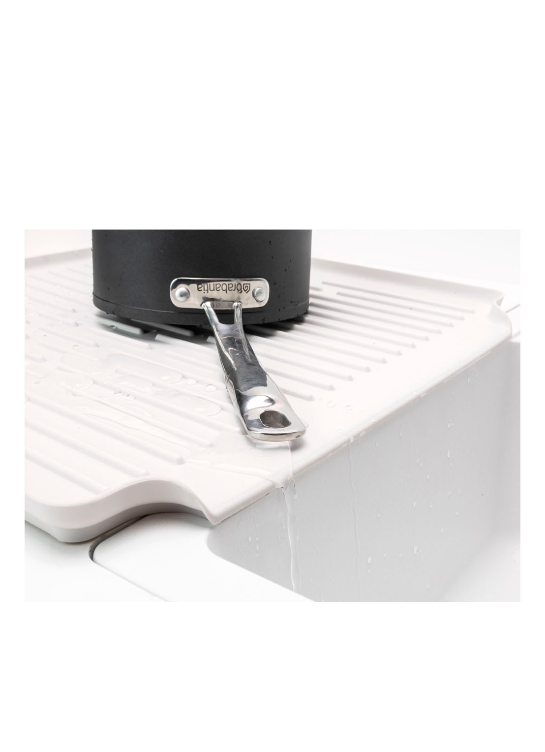 Brabantia SinkSide inklapbaar afdruiprek 42 x 51 cm - detail 5 lichtgrijs