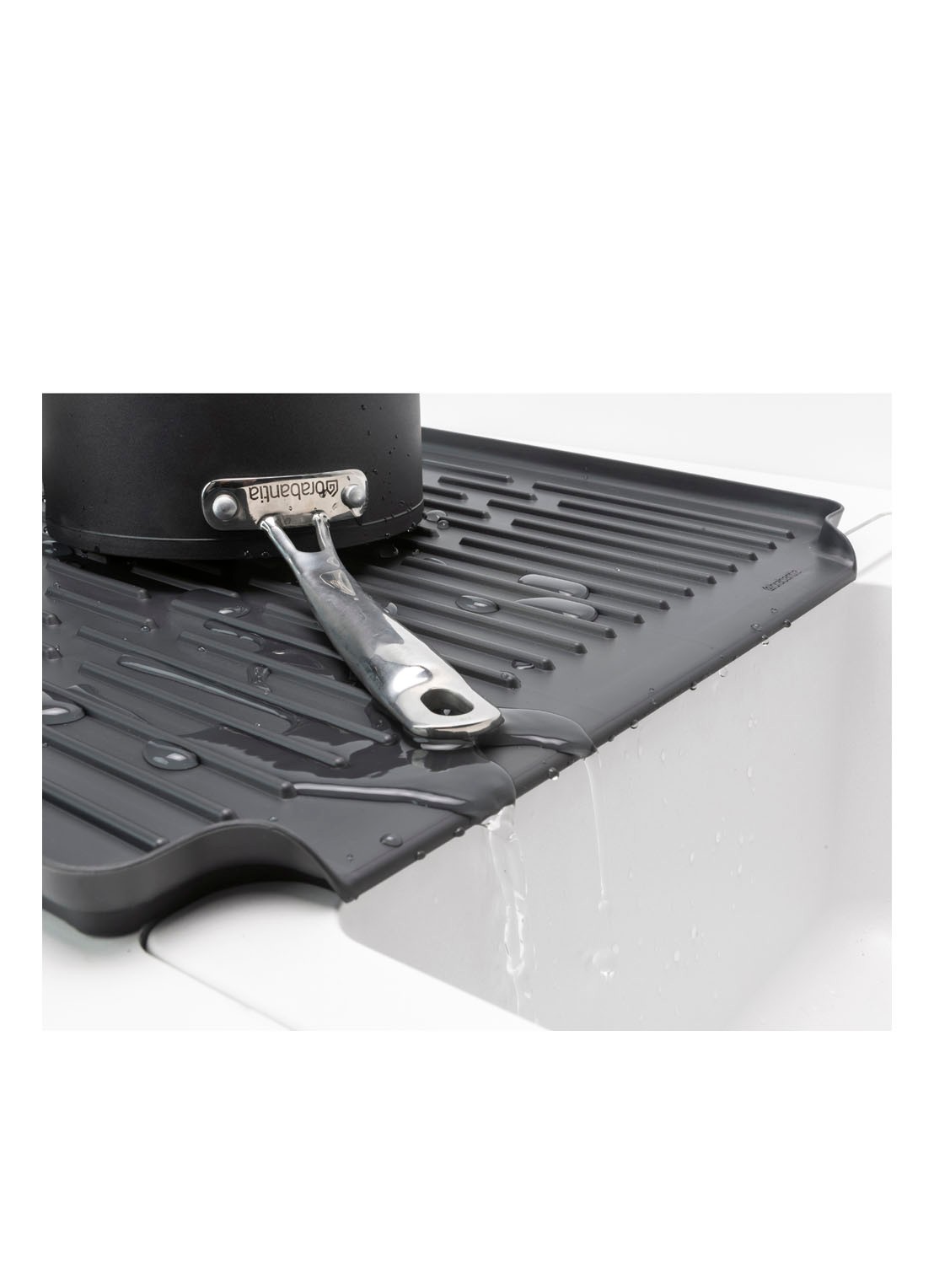 Brabantia SinkSide inklapbaar afdruiprek 42 x 51 cm - detail 2 donkergrijs