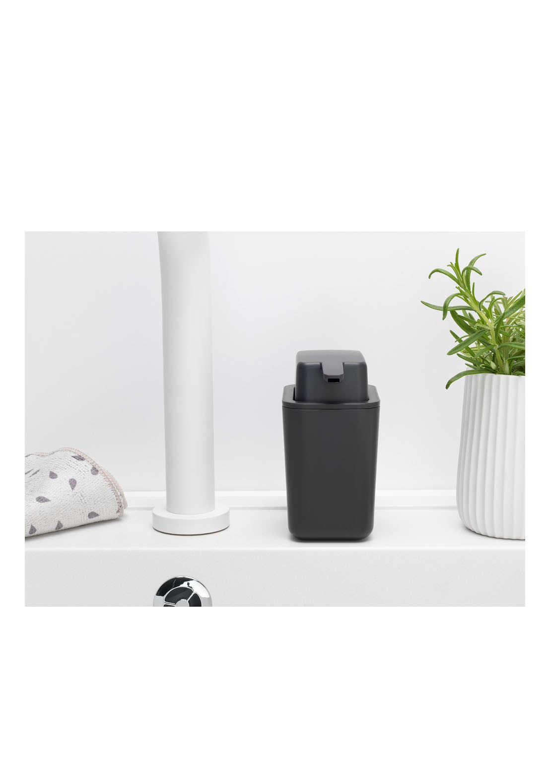 Brabantia SinkSide zeeppomp 200 ml - detail 7 antraciet