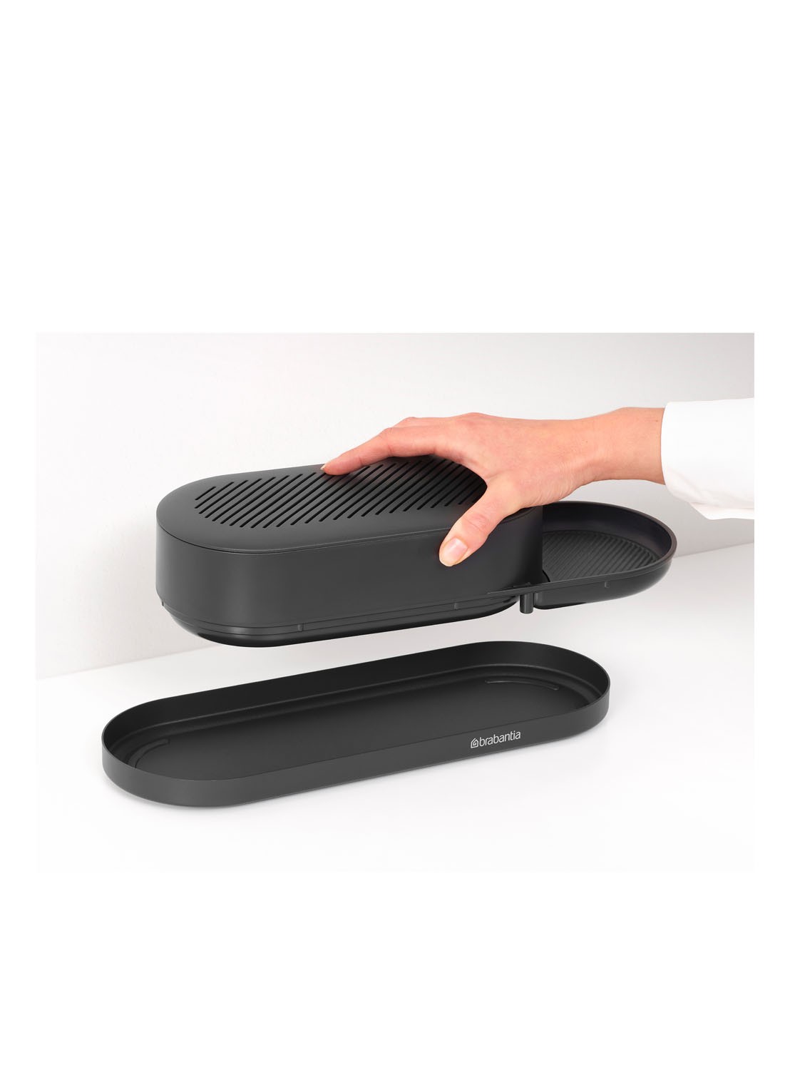Brabantia SinkStyle gootsteen organizer - detail 5 middengrijs
