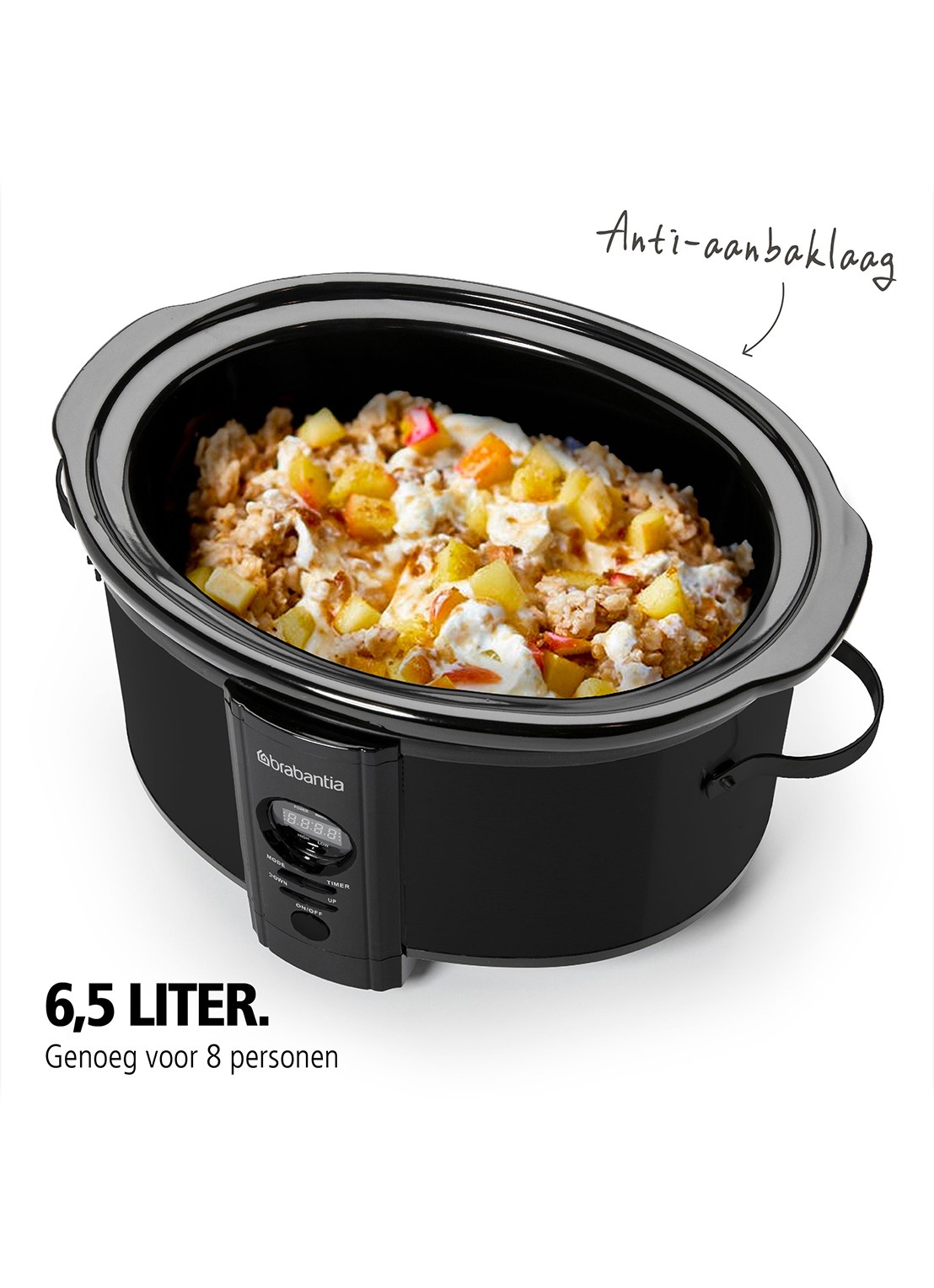 Brabantia Slowcooker BBEK1083MB - detail 3 zwart