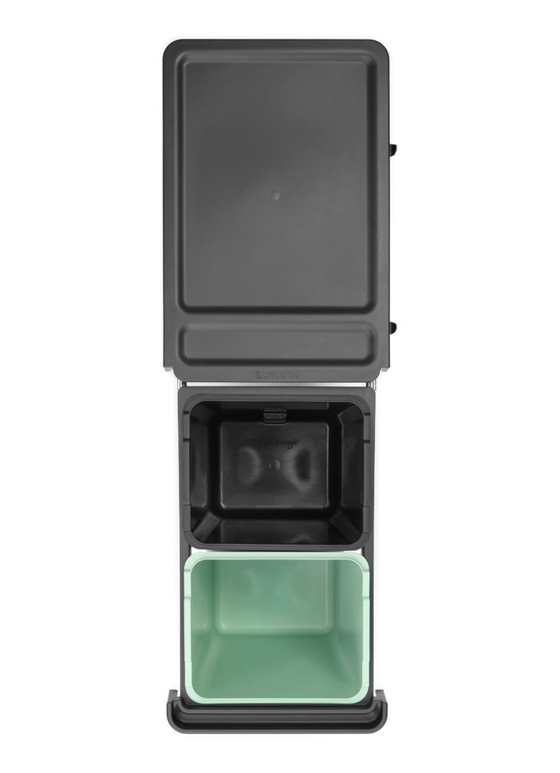 Brabantia Sort & Go inbouw prullenbak 2 x 15 liter - detail 4 multicolor