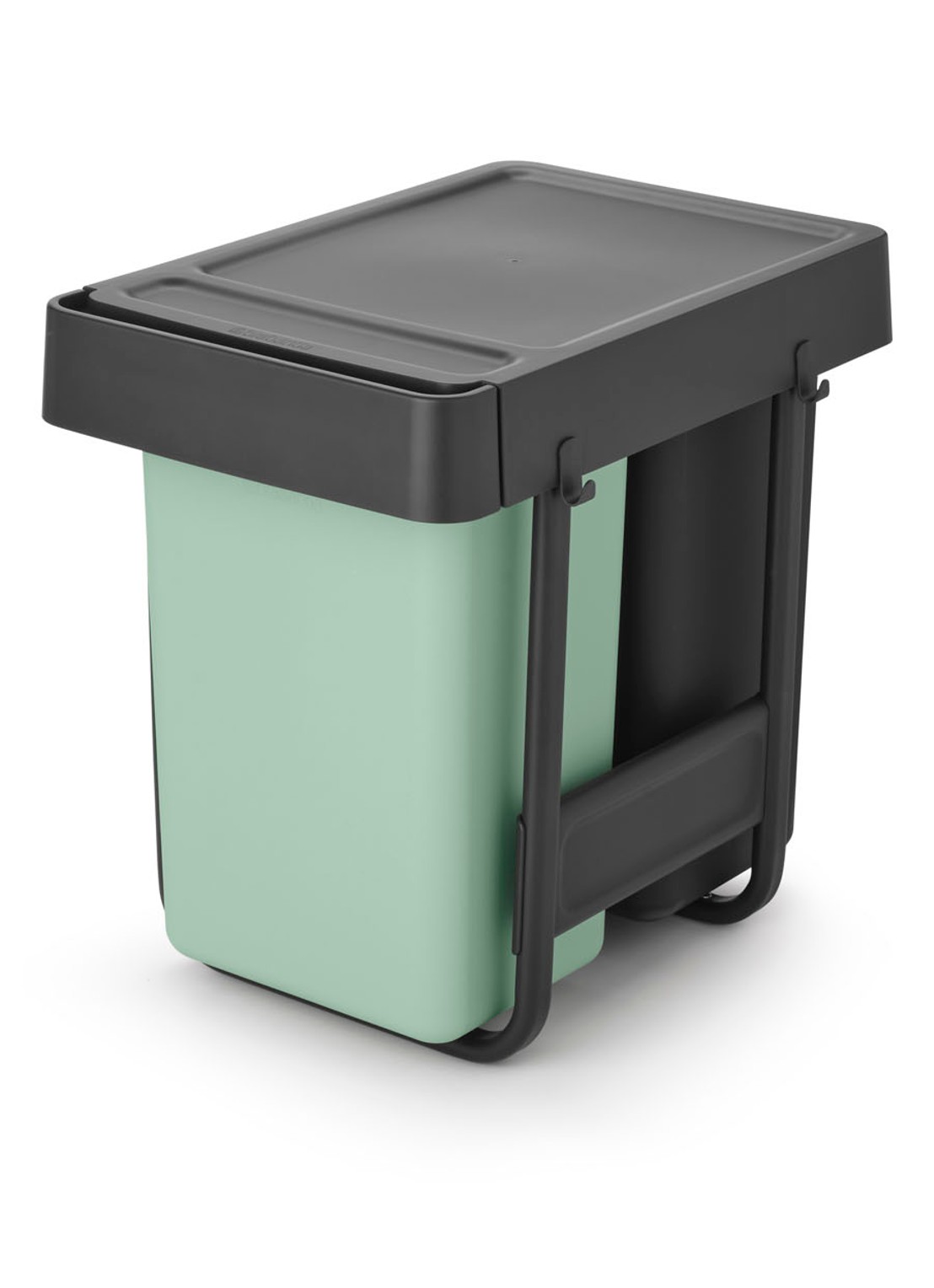 Brabantia Sort & Go inbouw prullenbak 2 x 15 liter - voorkant multicolor