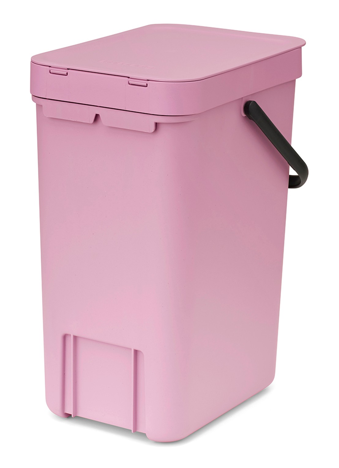 Brabantia Sort & Go prullenbak 12 liter - detail 2 donkerroze