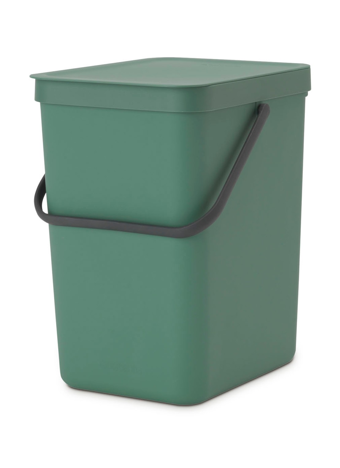 Brabantia Sort & Go prullenbak 25 liter - voorkant 2 olijfgroen