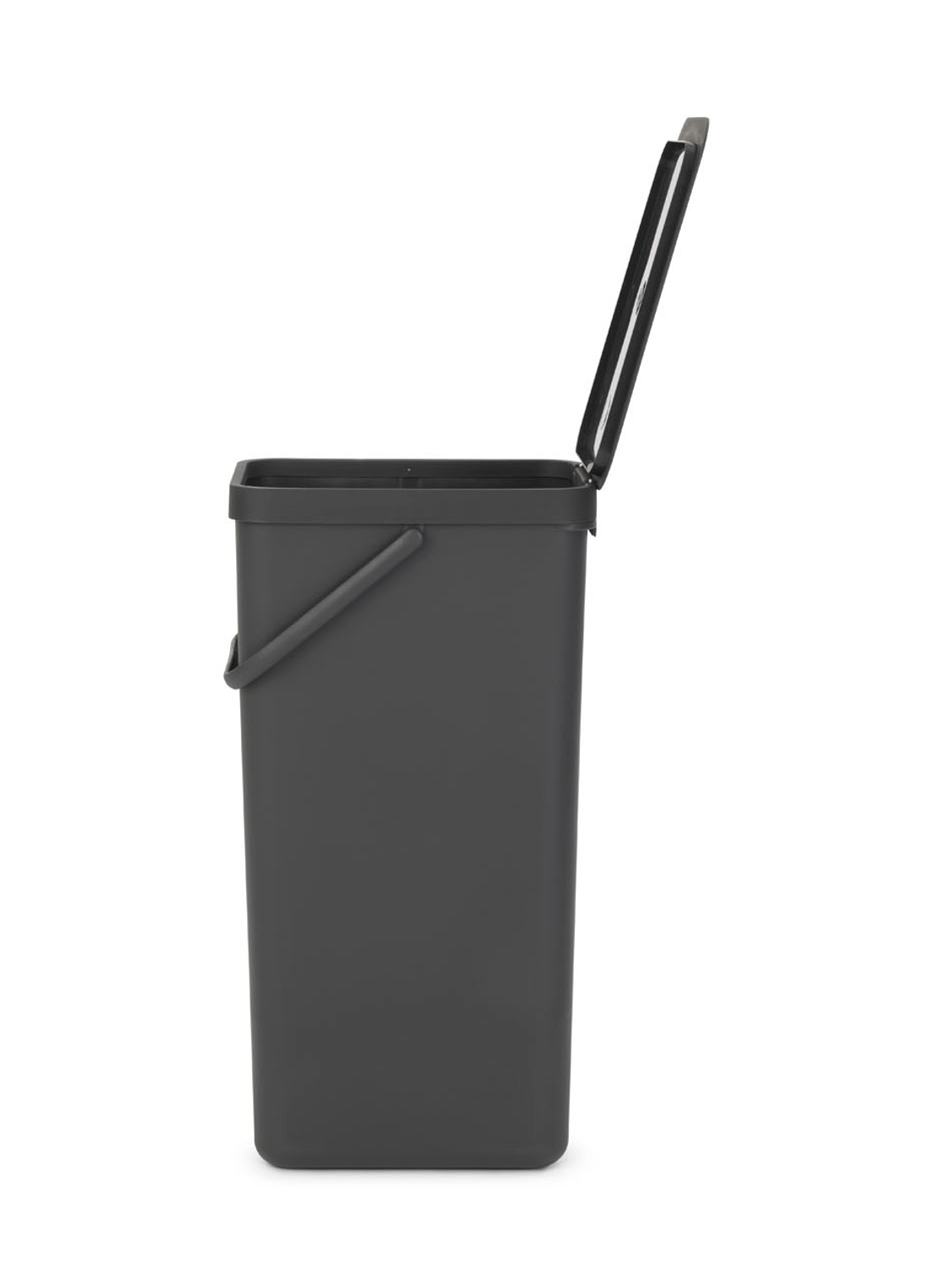Brabantia Sort & Go prullenbak 40 liter - detail 3 donkergrijs
