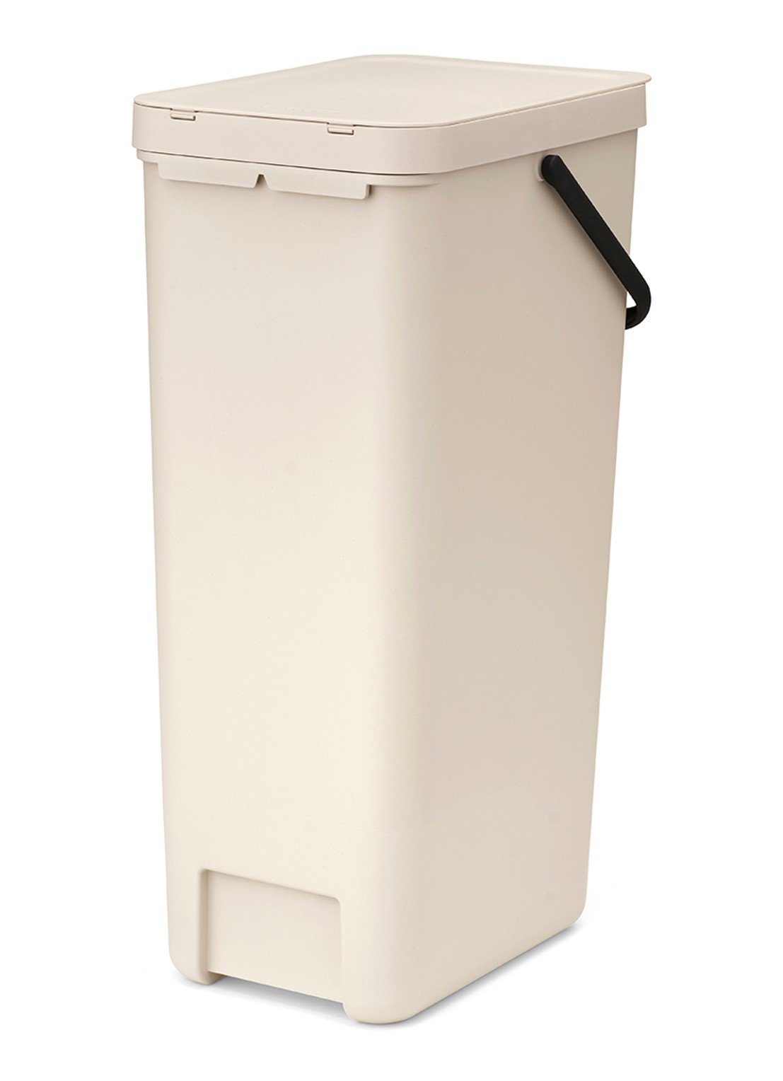 Brabantia Sort & Go prullenbak 40 liter - achterkant 6 beige
