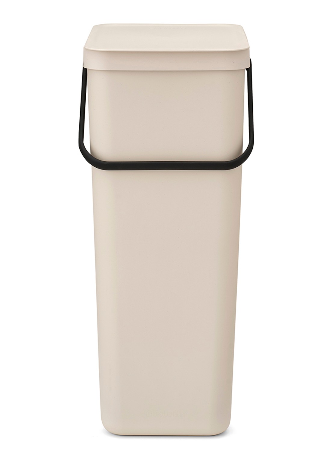 Brabantia Sort & Go prullenbak 40 liter - voorkant 7 beige