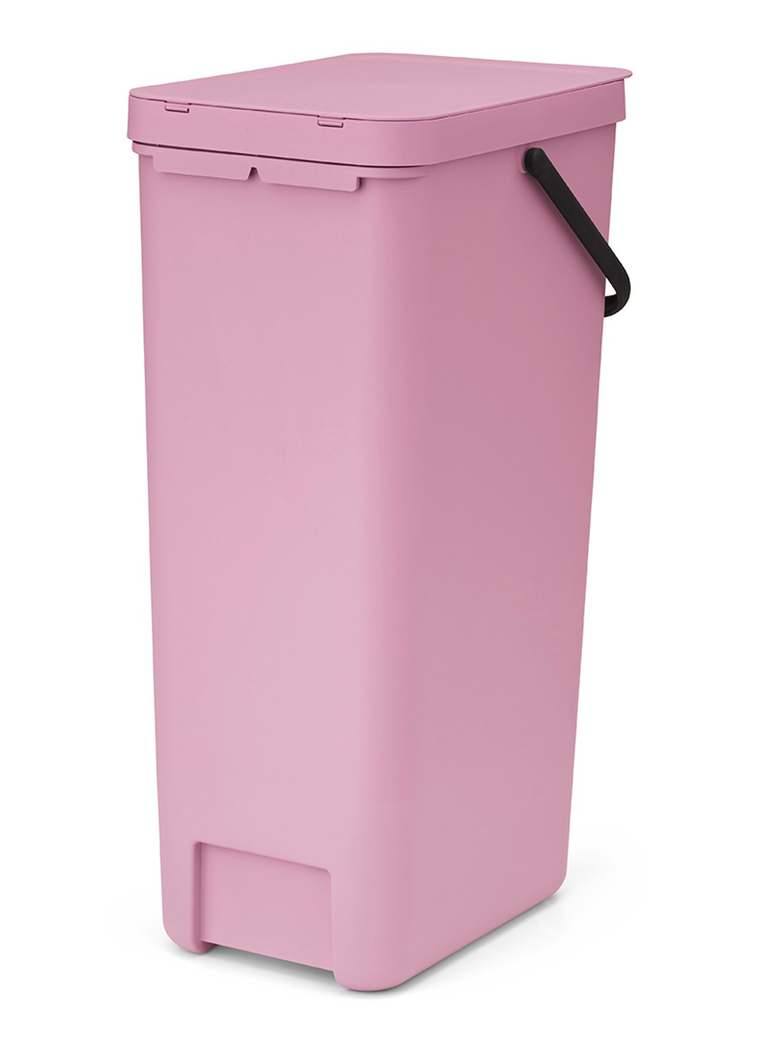 Brabantia Sort & Go prullenbak 40 liter - detail 3 donkerroze