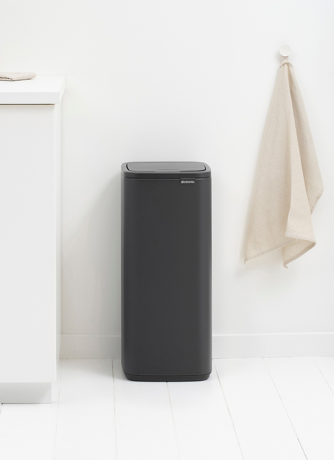 Brabantia Sort & Go prullenbak 6 liter - detail 6 grijs