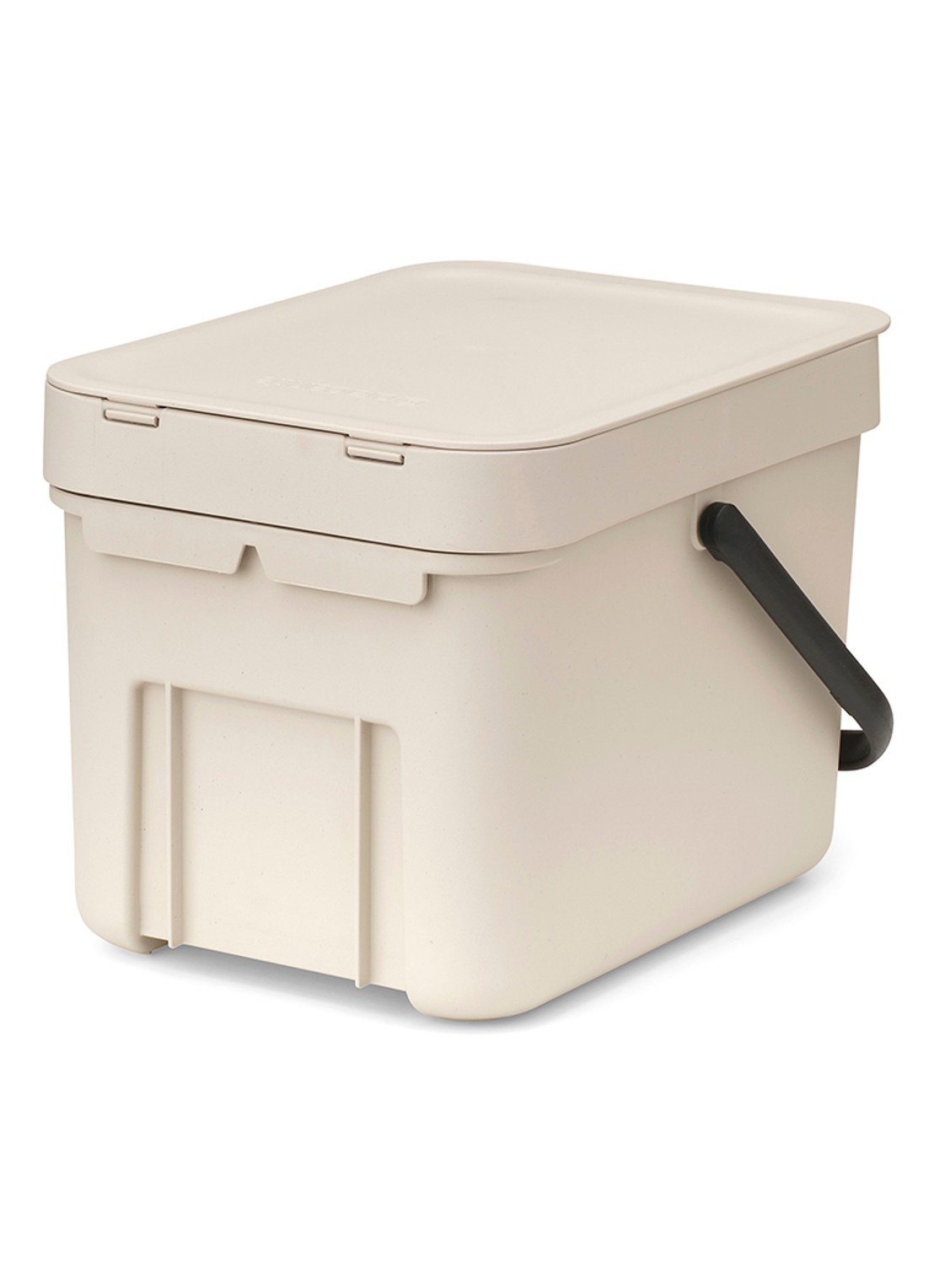 Brabantia Sort & Go prullenbak 6 liter - achterkant 8 beige