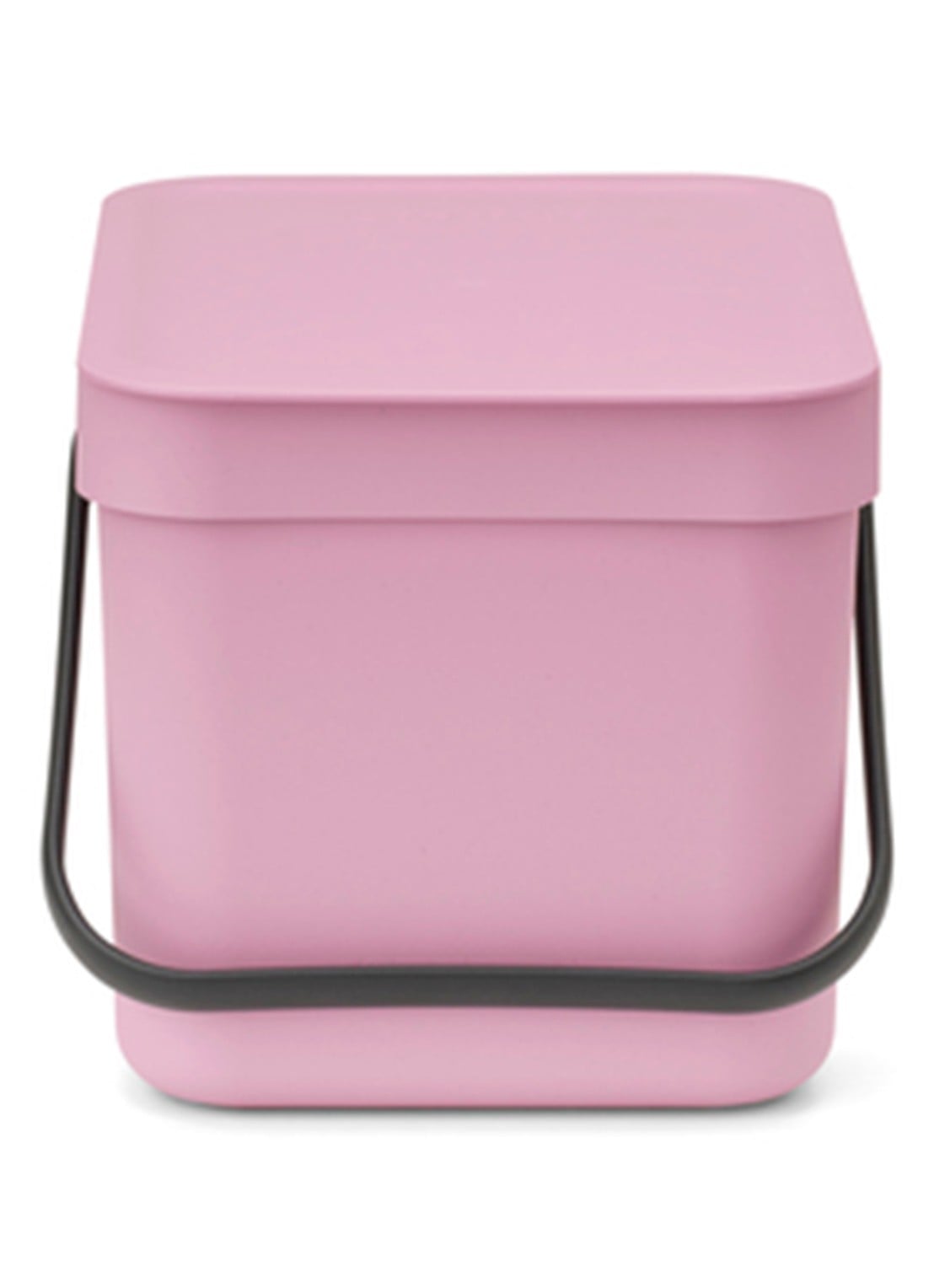 Brabantia Sort & Go prullenbak 6 liter - voorkant 7 donkerroze