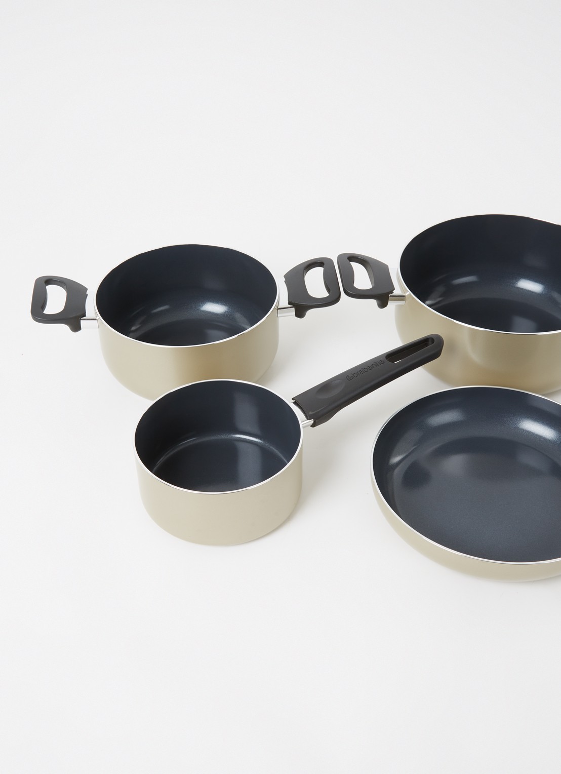 Brabantia Start 2 Cook pannenset 4-delig - detail 3 goud