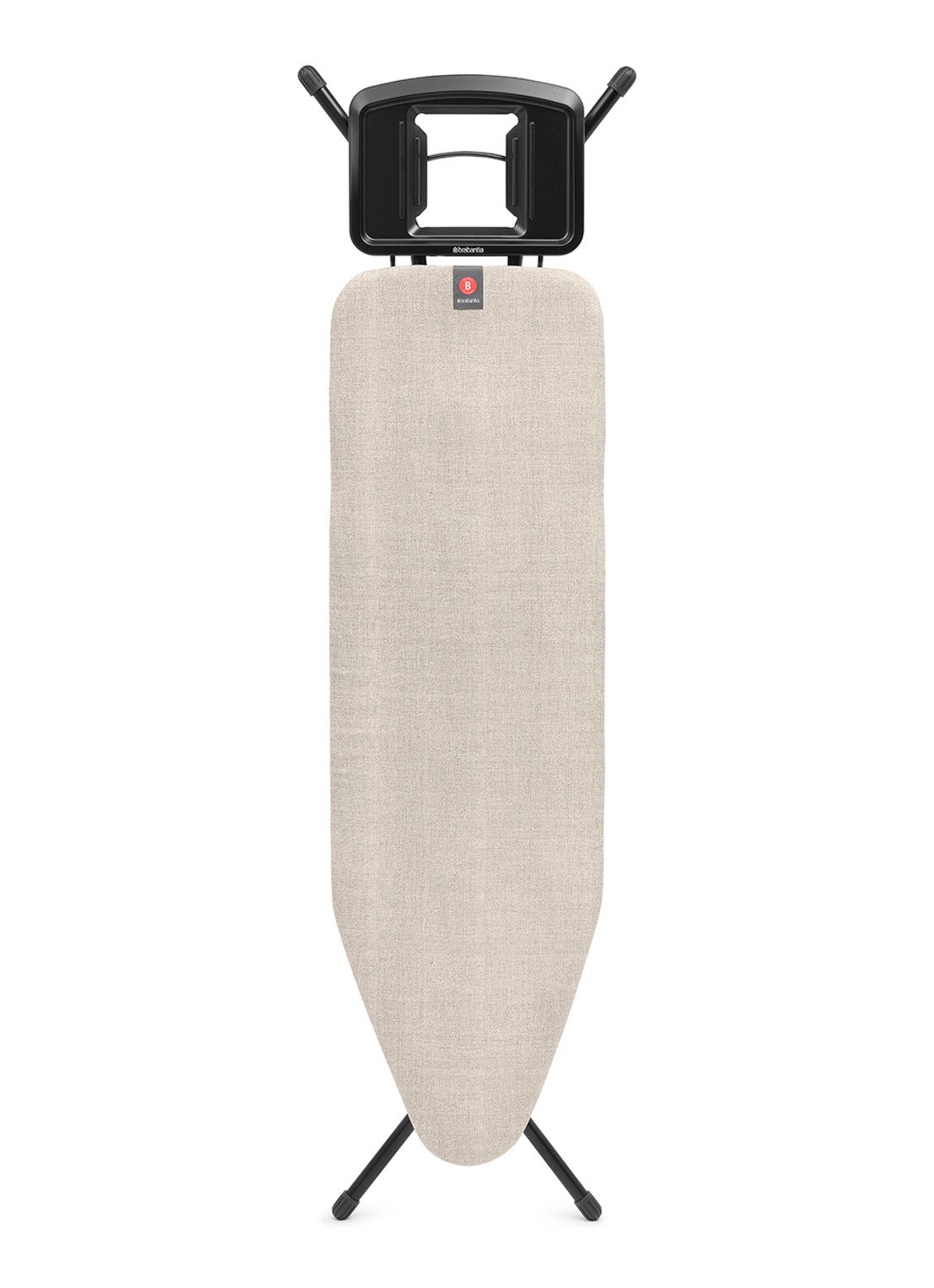 Brabantia Strijkplank B met Strijkijzerhouder 124 x 38 cm  - voorkant 4 jeans