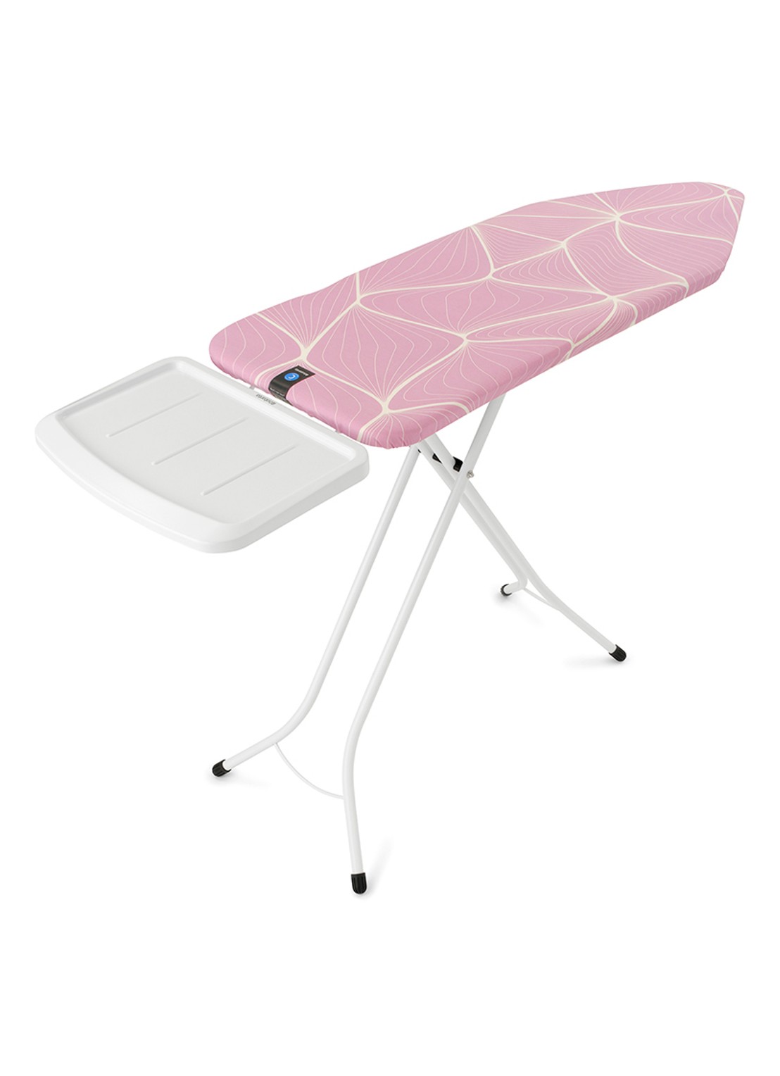 Brabantia Strijkplank C met stoomunithouder 124 x 45 cm - achterkant 4 wit