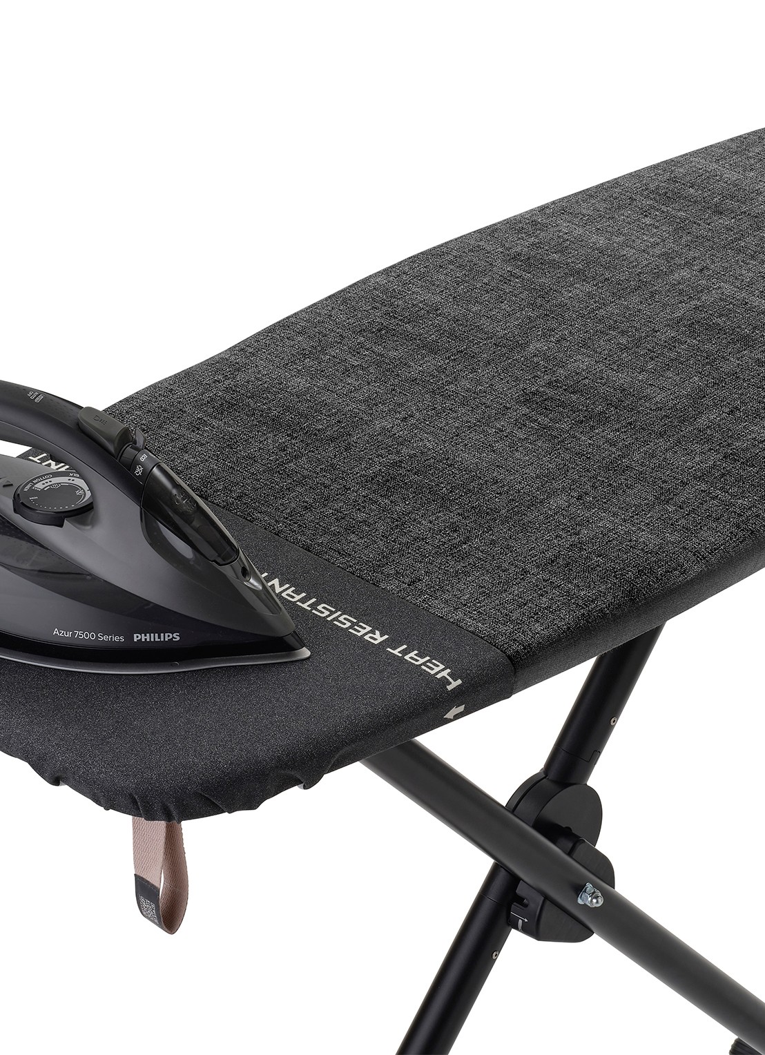 Brabantia Strijkplank en stoombord D 2 in 1 135 x 45 cm - detail 2 zwart
