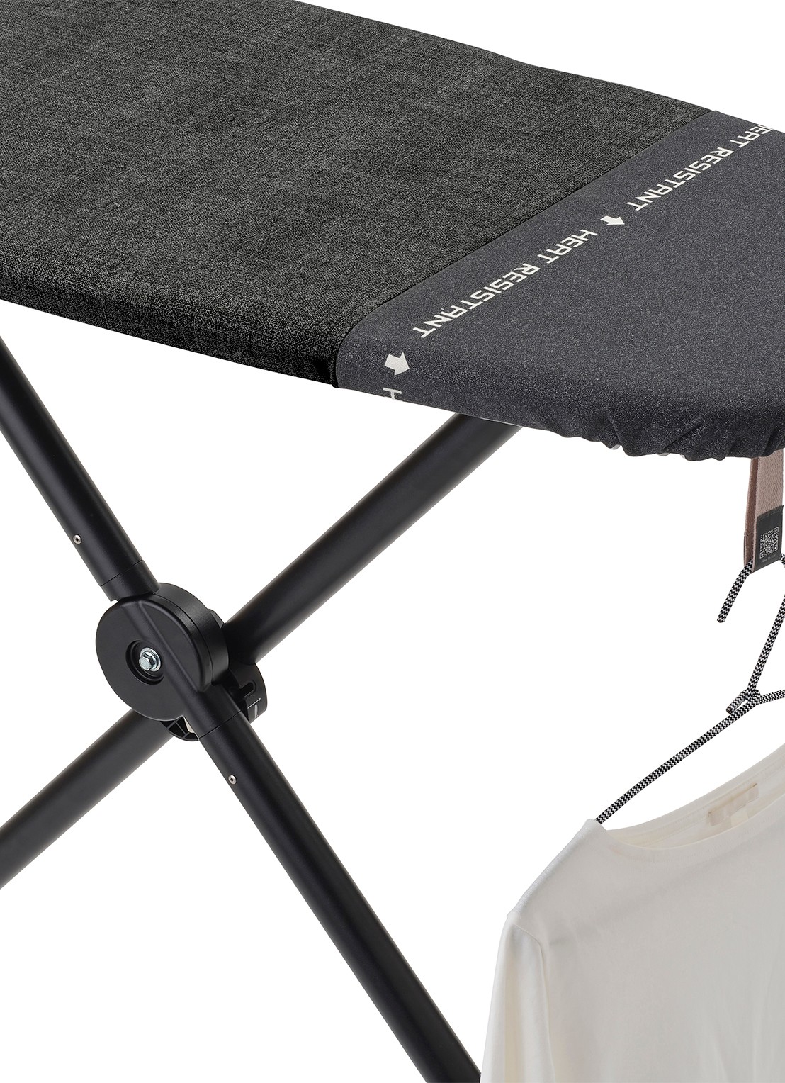 Brabantia Strijkplank en stoombord D 2 in 1 135 x 45 cm - detail 3 zwart