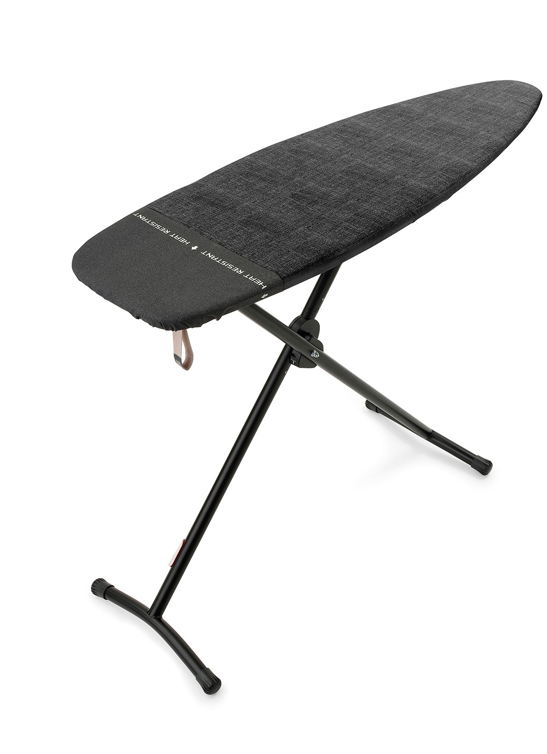 Brabantia Strijkplank en stoombord D 2 in 1 135 x 45 cm - voorkant 8 zwart