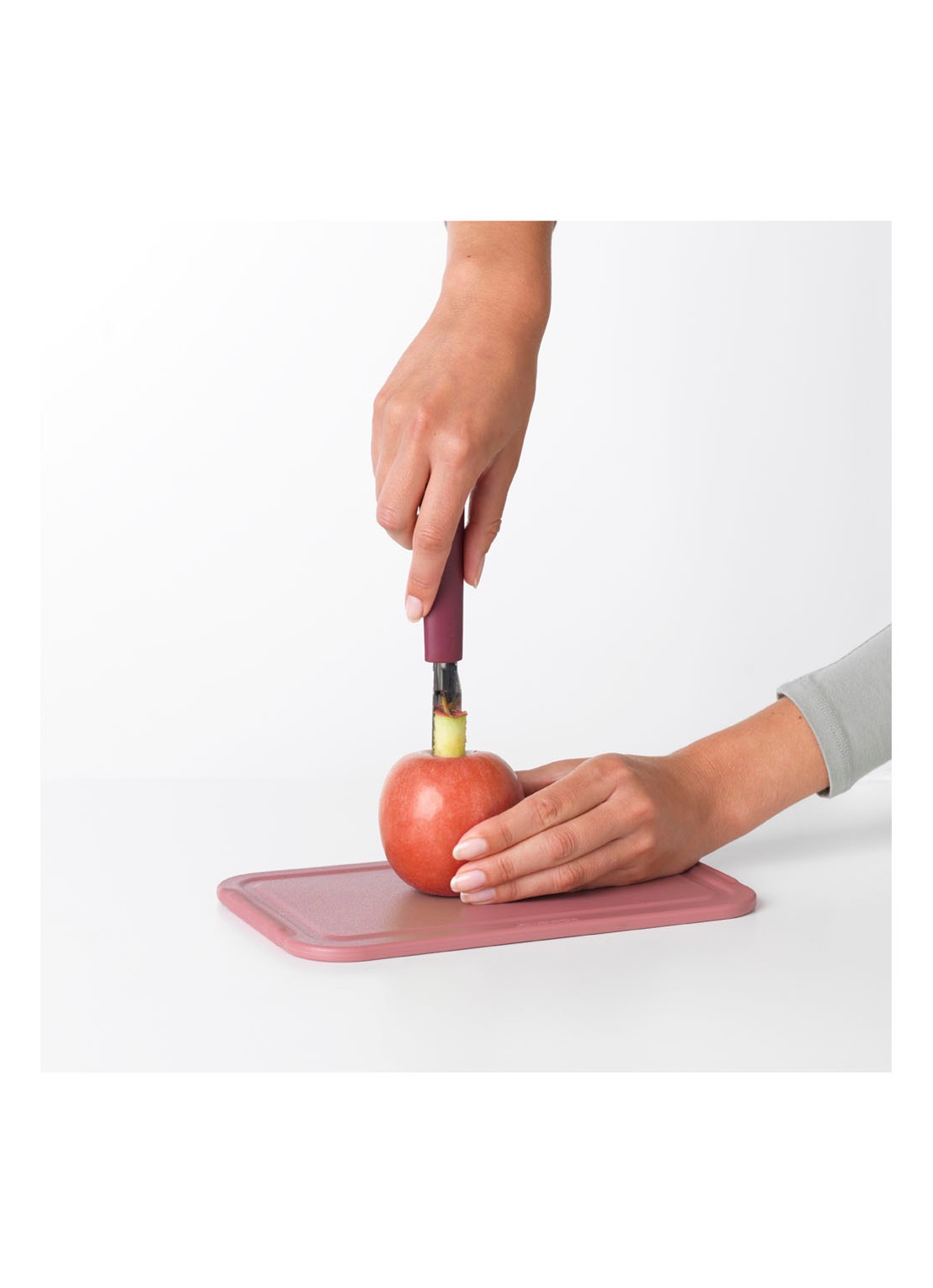 Brabantia TASTY+ appelboor - detail 2 aubergine