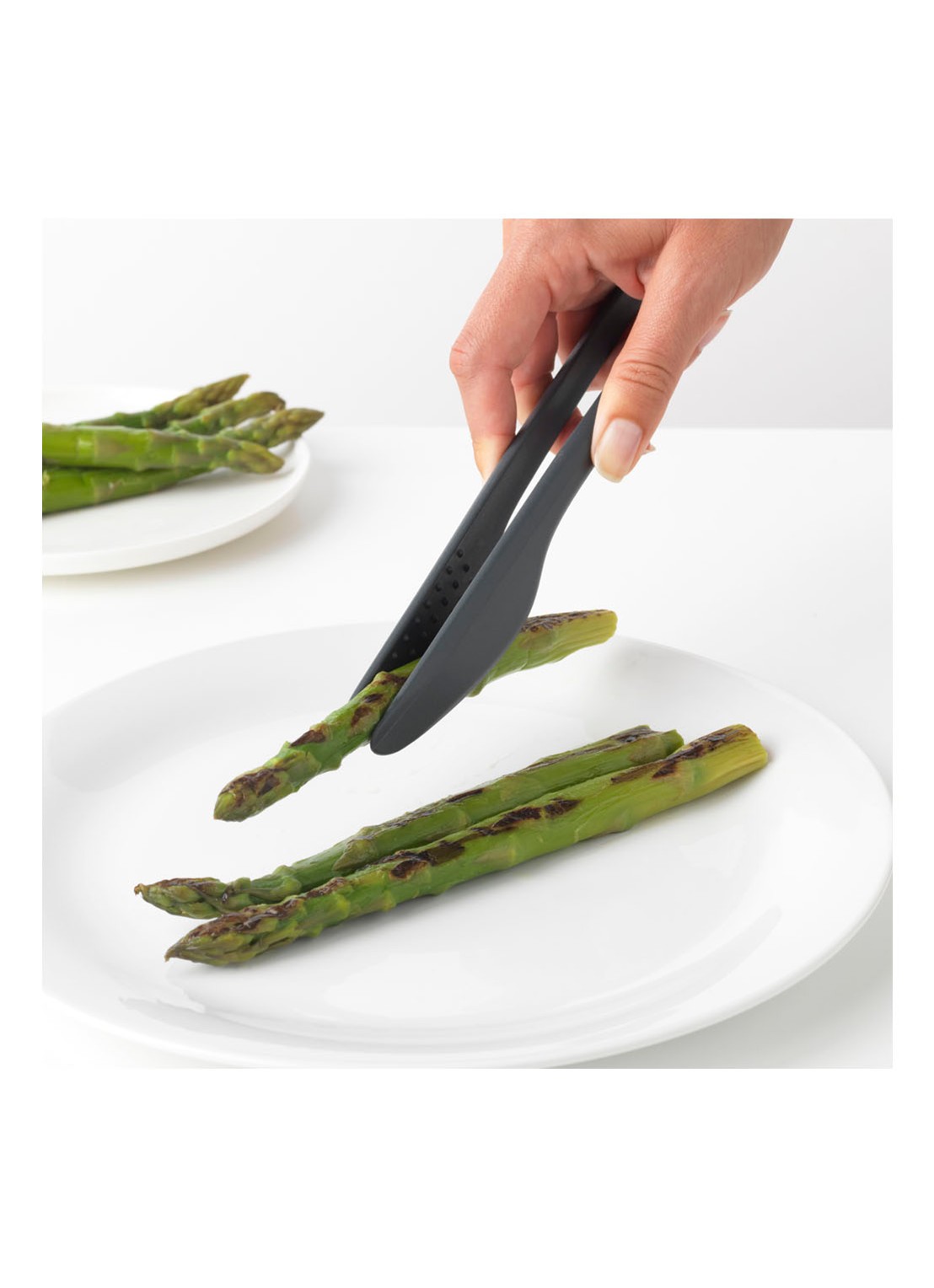Brabantia TASTY+ keukentang 29 cm - voorkant 4 donkergrijs