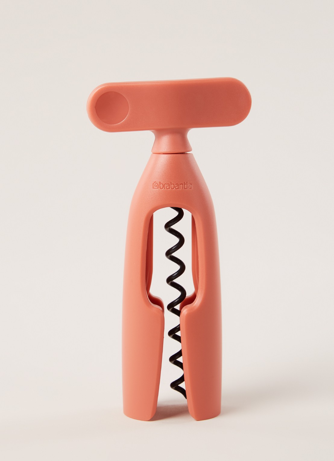 Brabantia TASTY+ kurkentrekker  - voorkant 3 koraalroze
