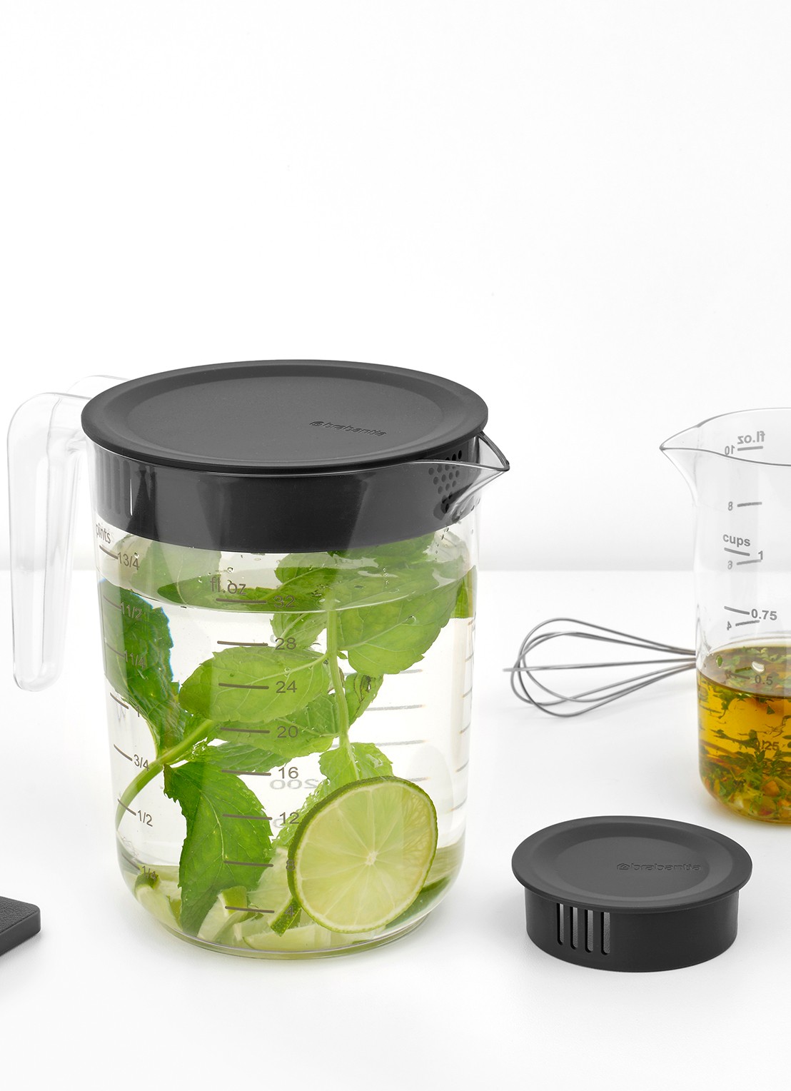 Brabantia  Tasty+ maatbeker set van 2 - detail 4 grijs