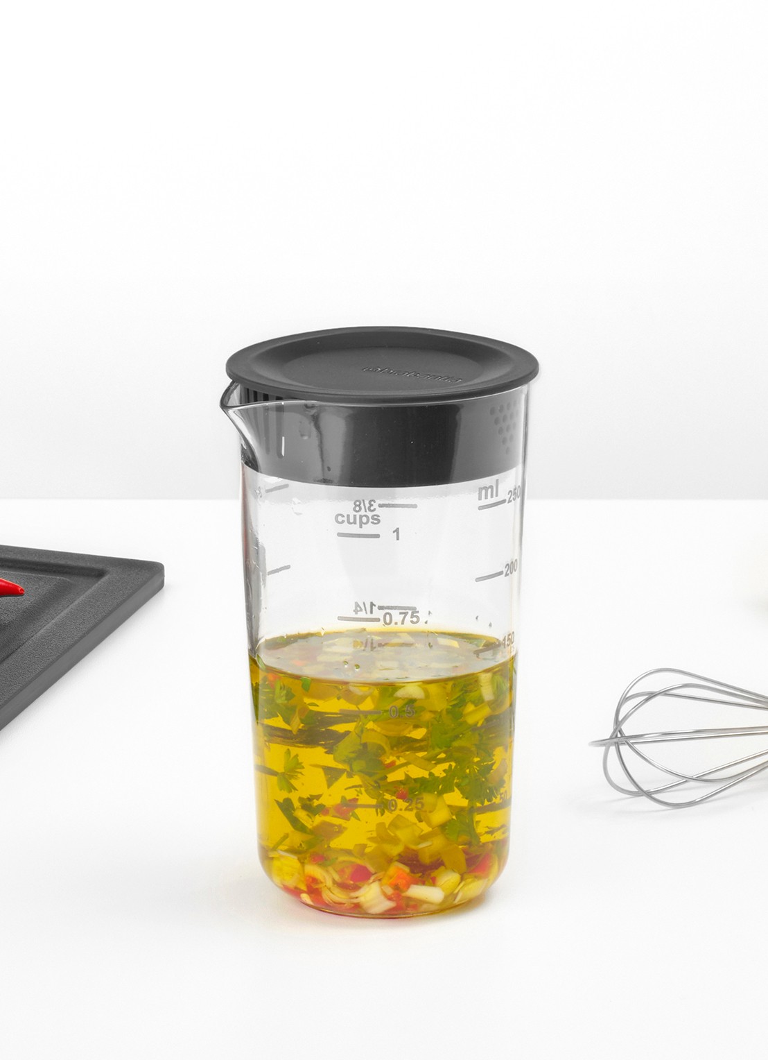 Brabantia  Tasty+ maatbeker set van 2 - detail 5 grijs