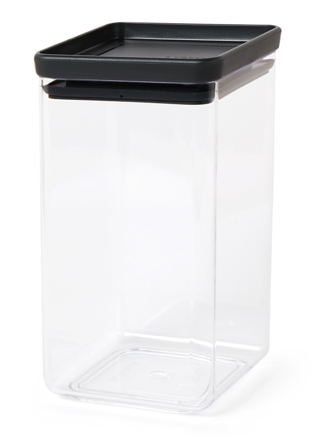 Brabantia Tasty voorraadbus 1,6 L - voorkant antraciet