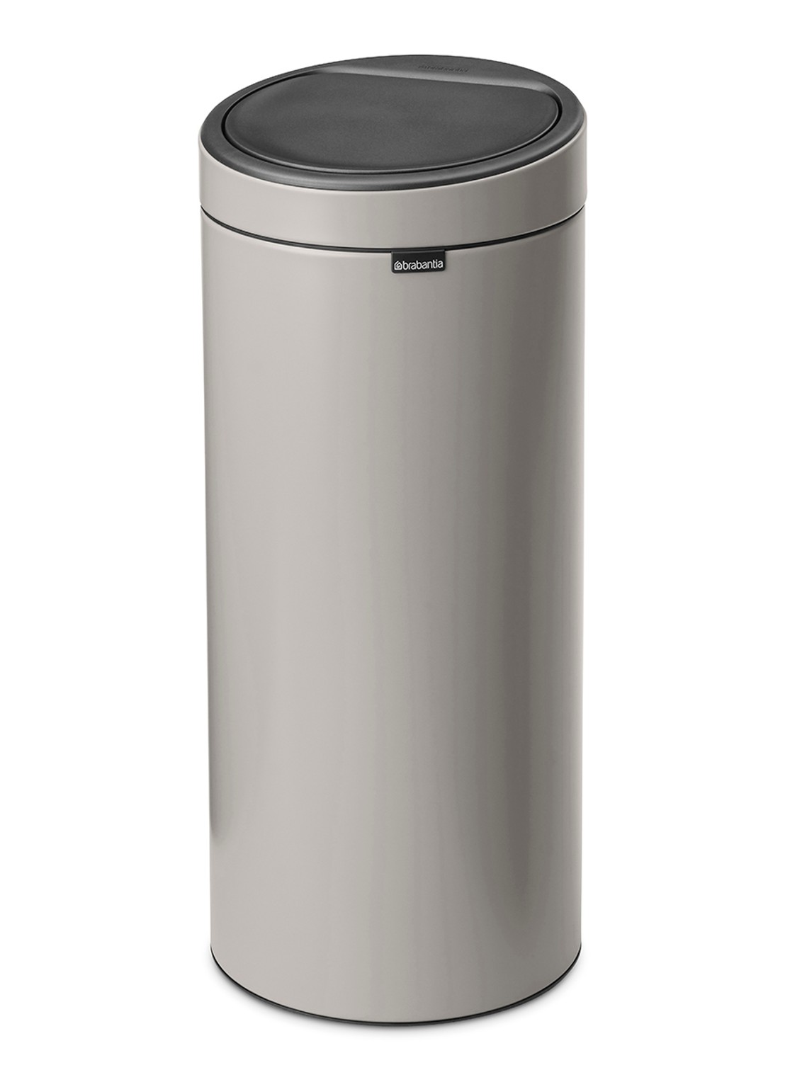 Brabantia Touch Bin prullenbak 30 liter - detail 3 middengrijs