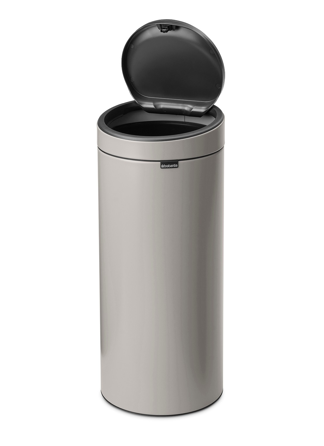 Brabantia Touch Bin prullenbak 30 liter - detail 4 middengrijs