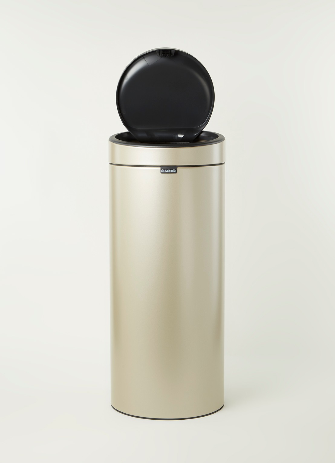 Brabantia Touch New prullenbak 30 liter - voorkant 3 goud