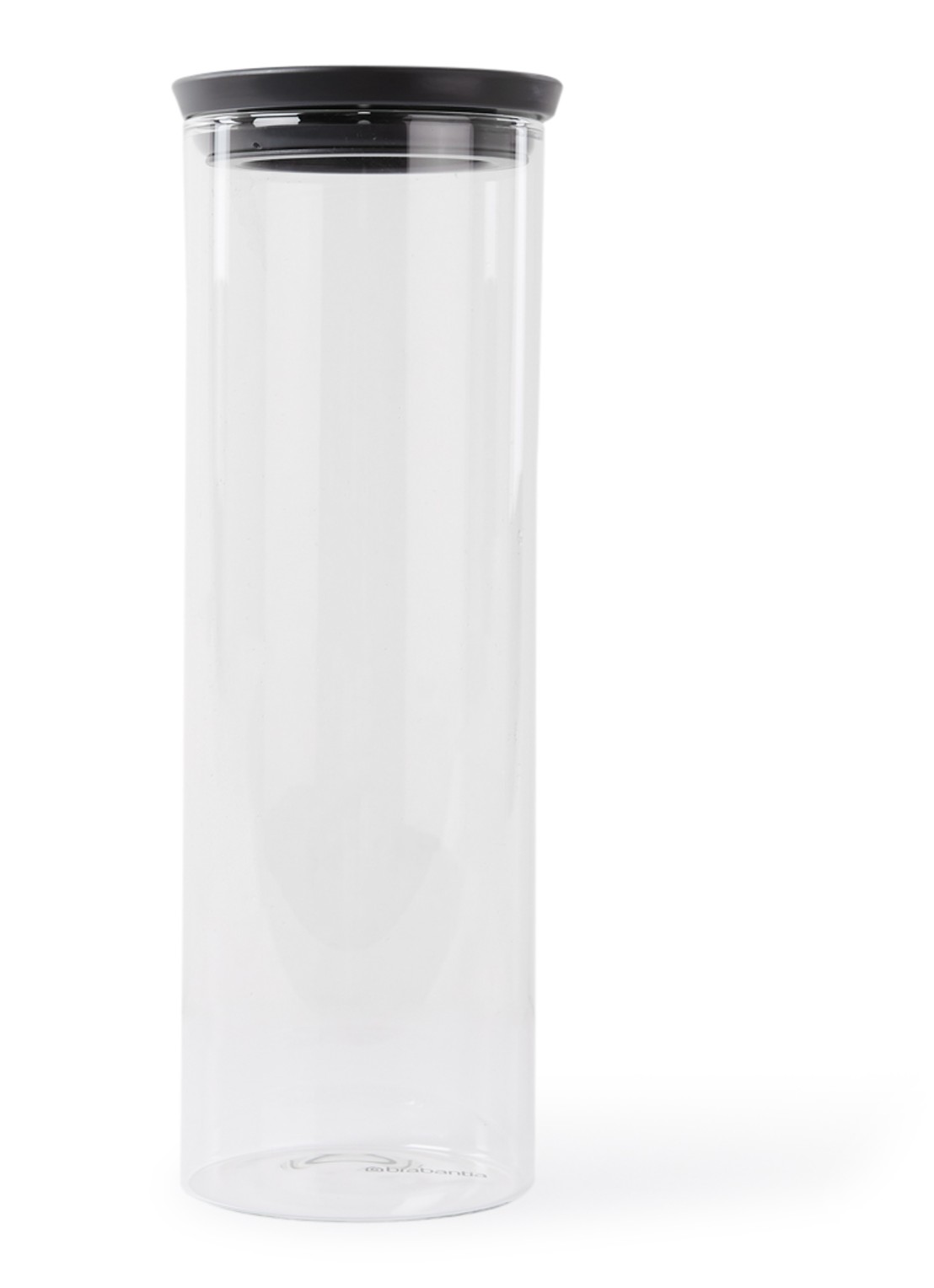 Brabantia Voorraadpot - voorkant 2 antraciet