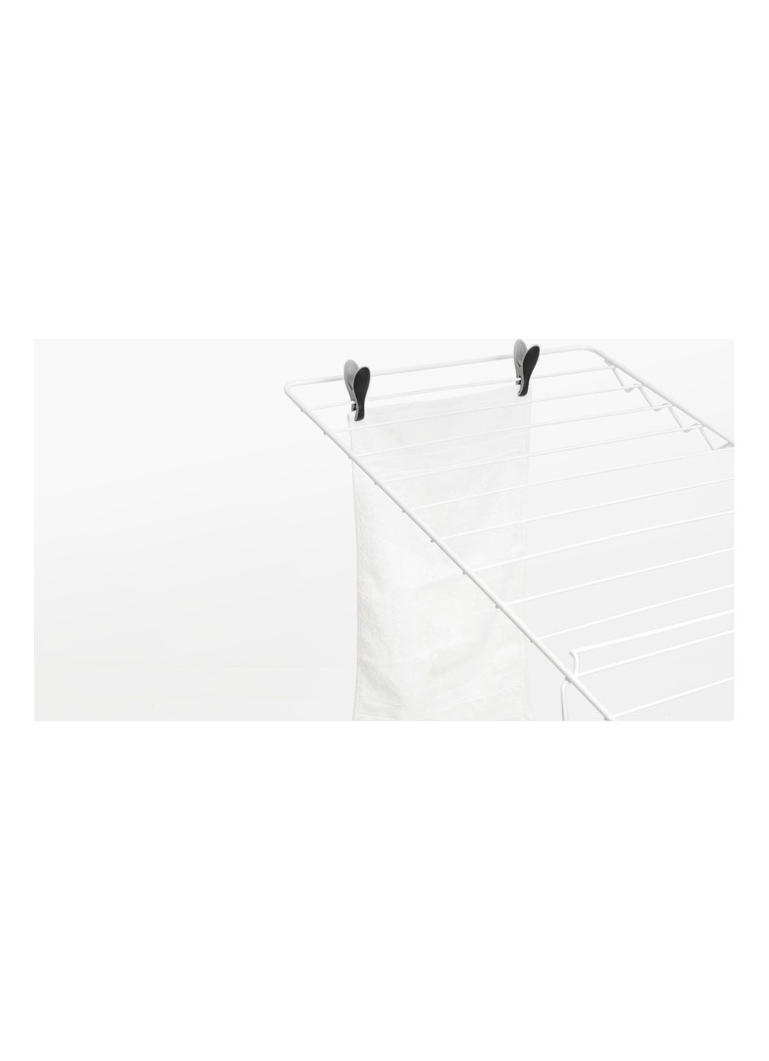Brabantia Wasknijper set van 8 - detail zwart