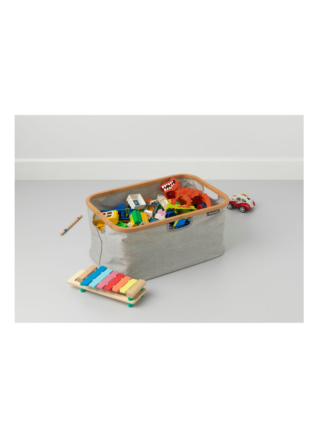 Brabantia Wasmand 26,5 cm - detail 2 grijs