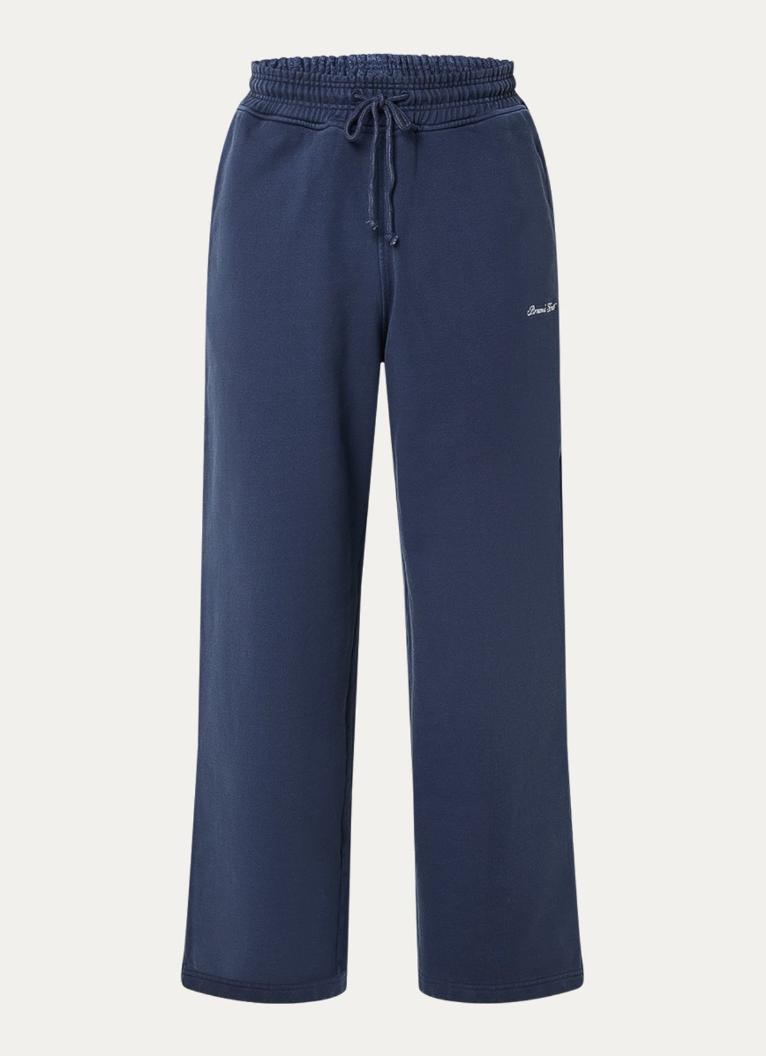 Bram's Fruit Loose fit joggingbroek met trekkoord - voorkant 3 indigo