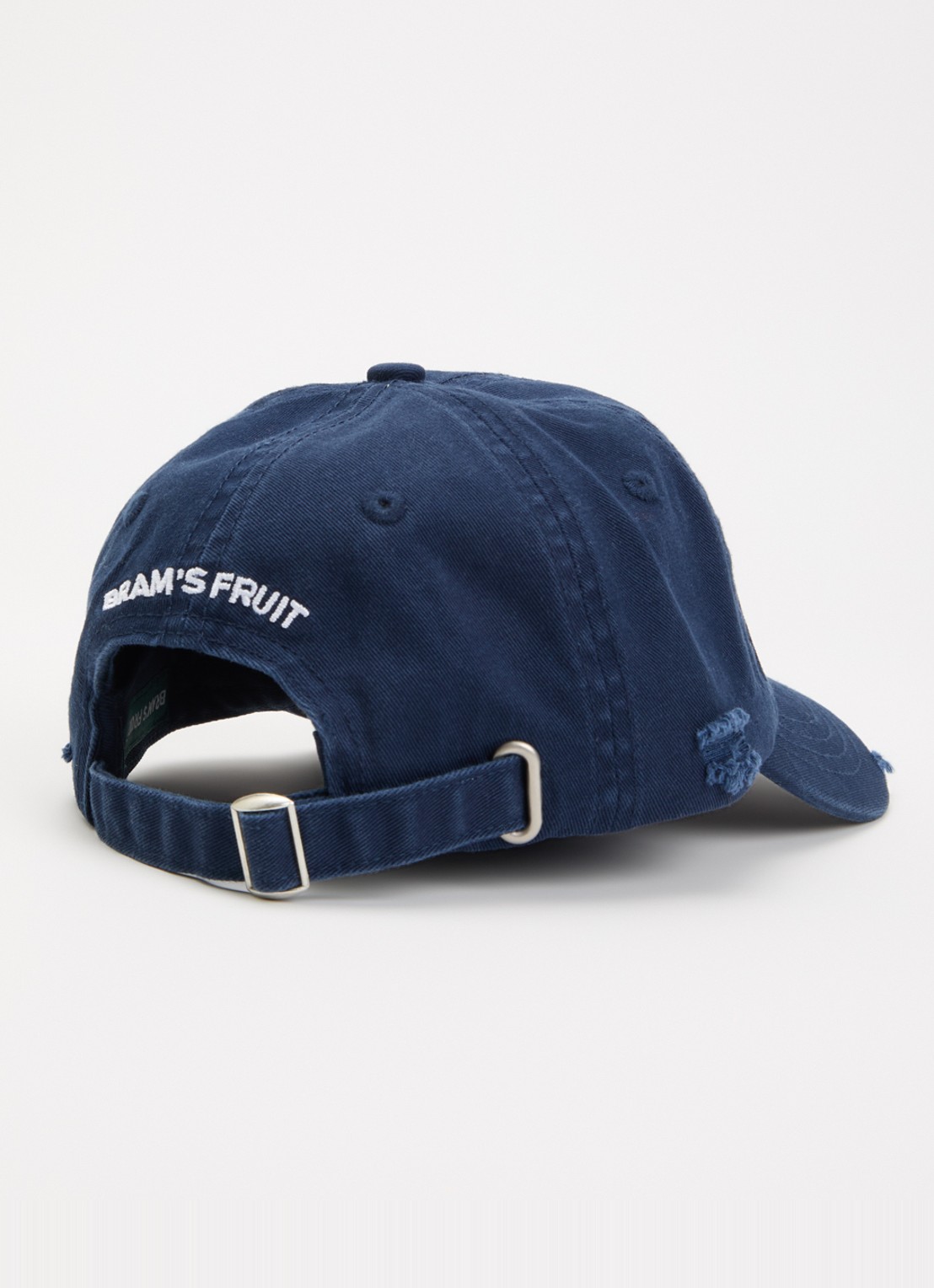 Bram's Fruit Pet met logoborduring - detail 2 donkerblauw