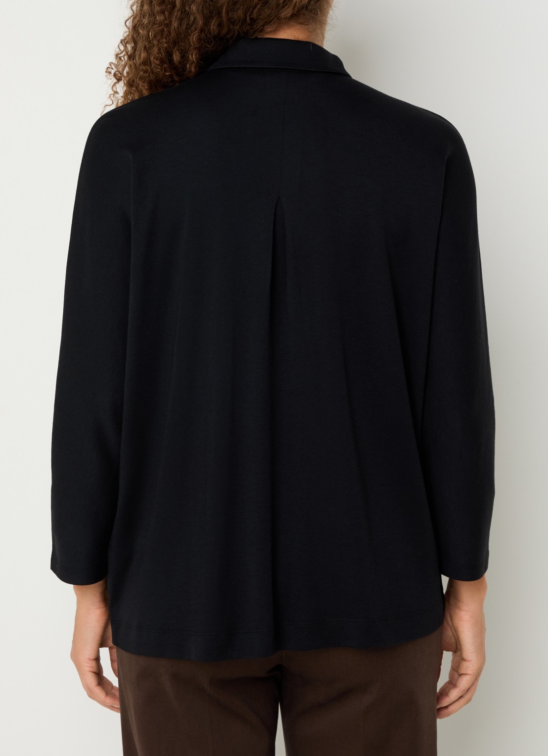 BRAX Celia blouse met stretch - achterkant zwart