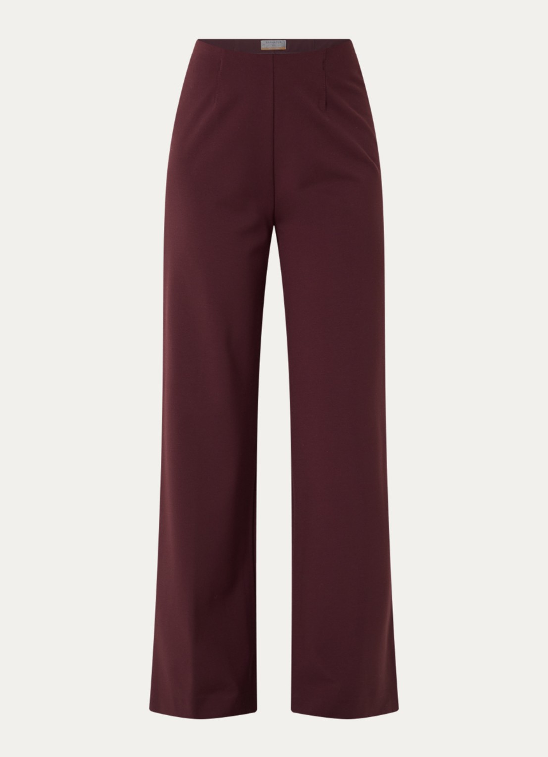 BRAX Lillyth high waist straight fit broek - voorkant 2 rood