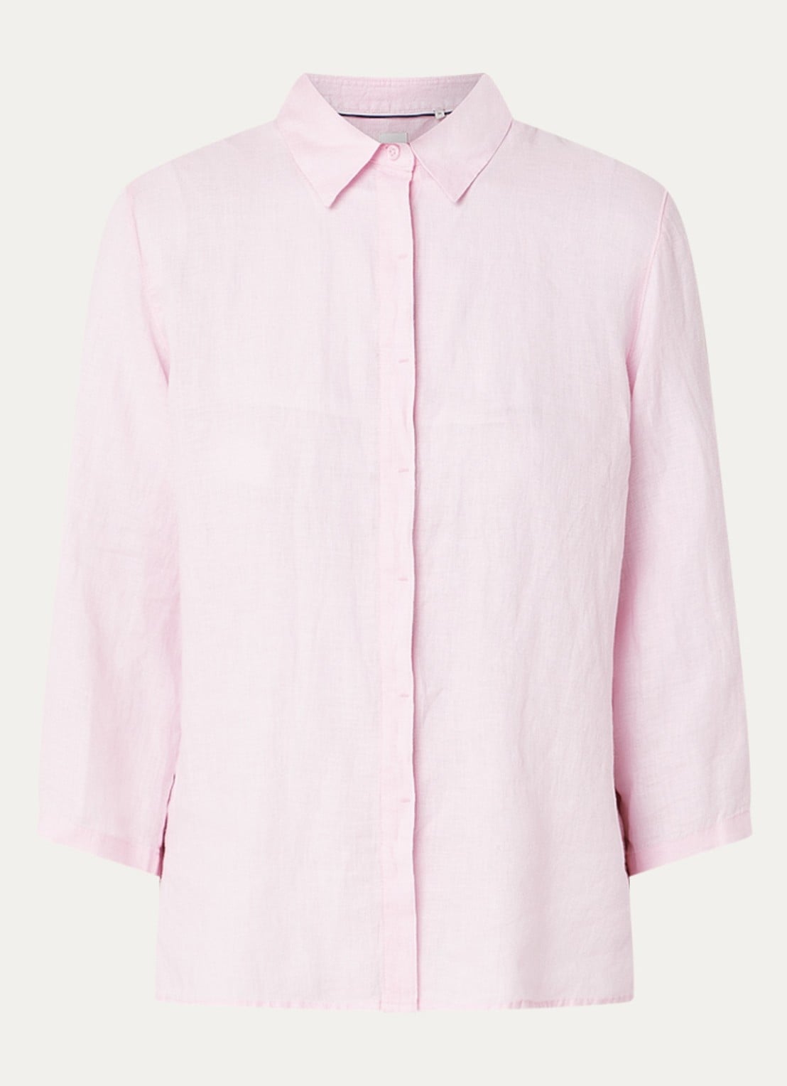 BRAX Vicki blouse van linnen - voorkant 2 roze