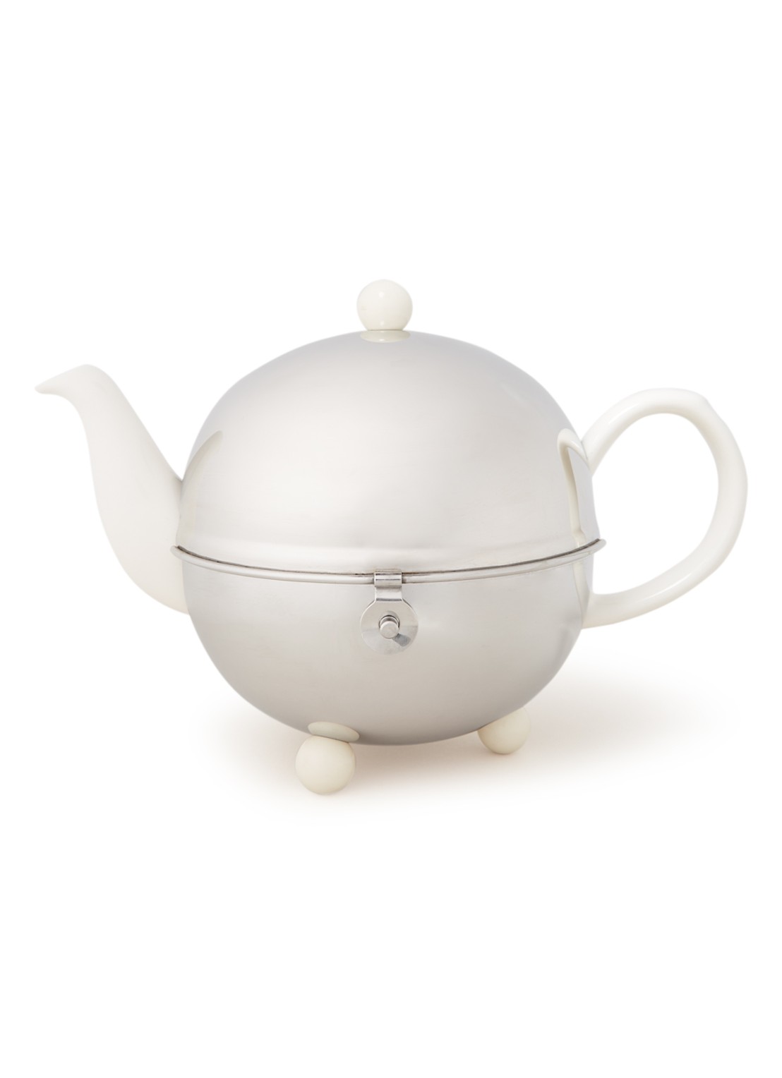 Bredemeijer Cosy theepot 1,3 liter - voorkant wit