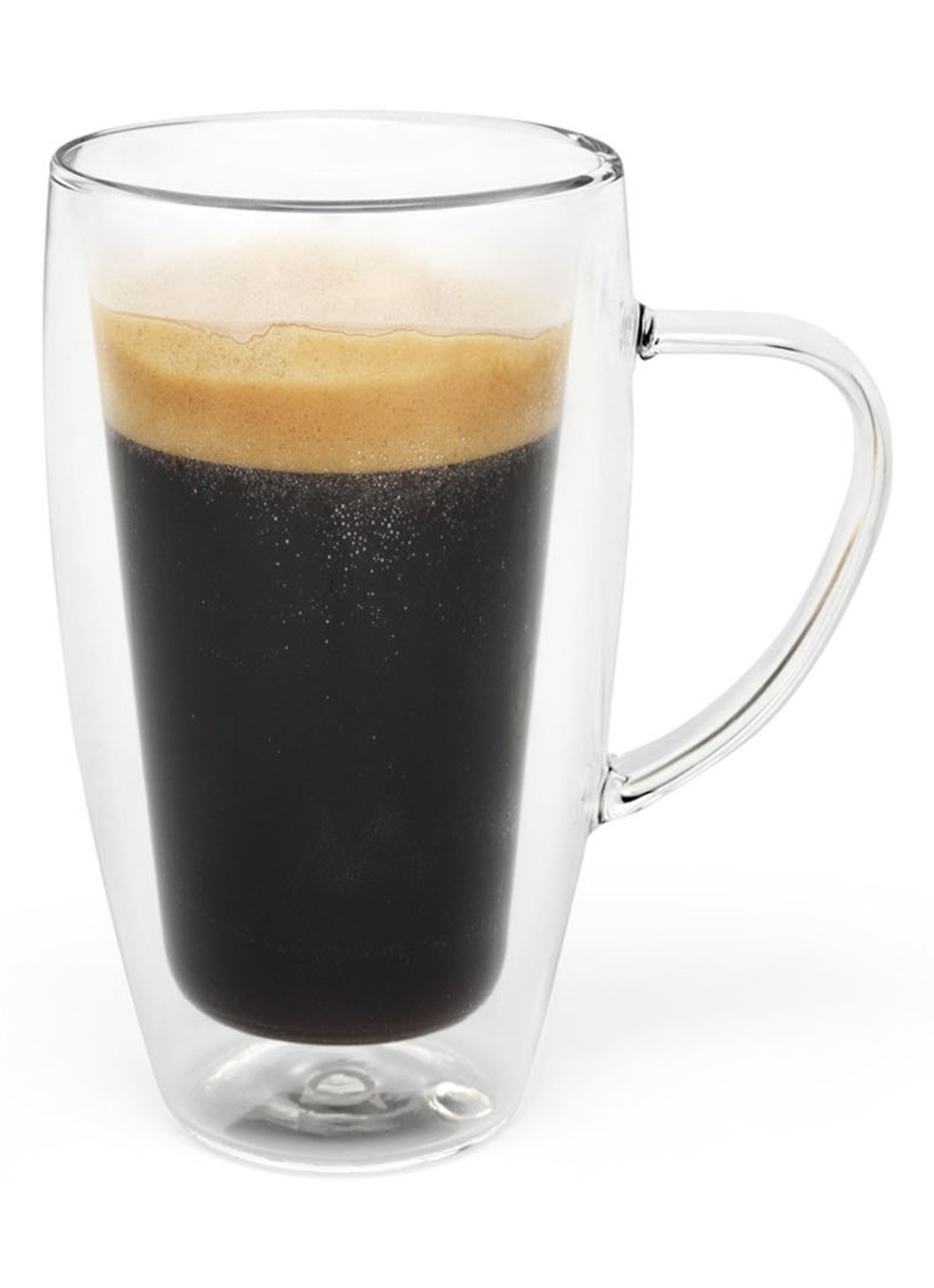 Bredemeijer Duo dubbelwandig koffie- en theeglas 32 cl set van 2 - detail 4 transparant